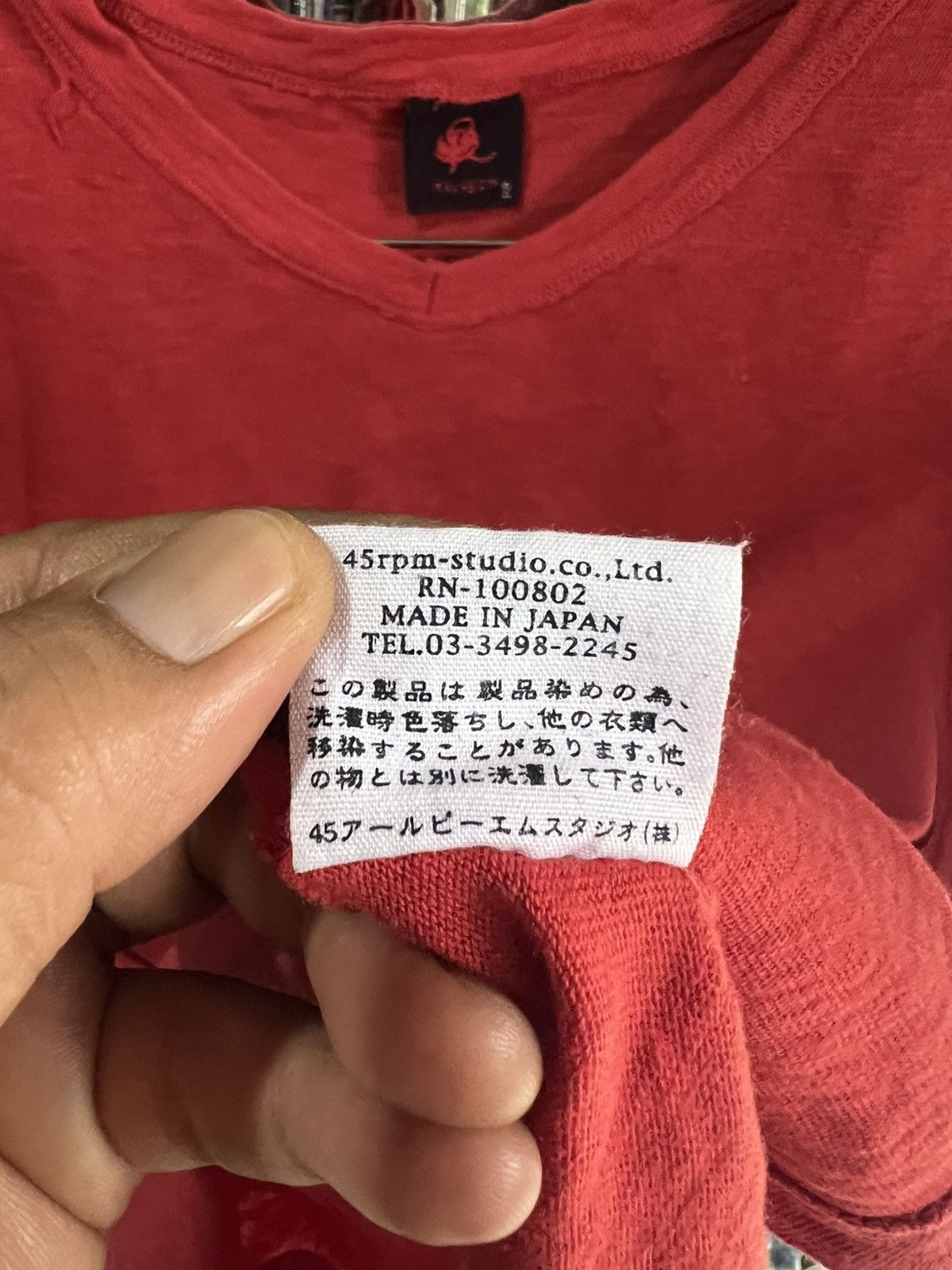 45rpm 🔥Made in Japan 45rpm Sleeveless Tee Size US XS / EU 42 / 0 - 12 Thumbnail