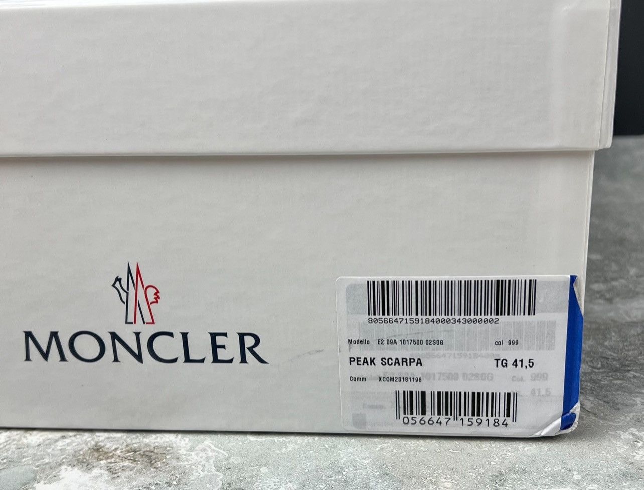 Moncler Peak Scarpa Hiking Boots Leather 41.5 EUR Size US 8.5 / EU 41-42 - 23 Thumbnail
