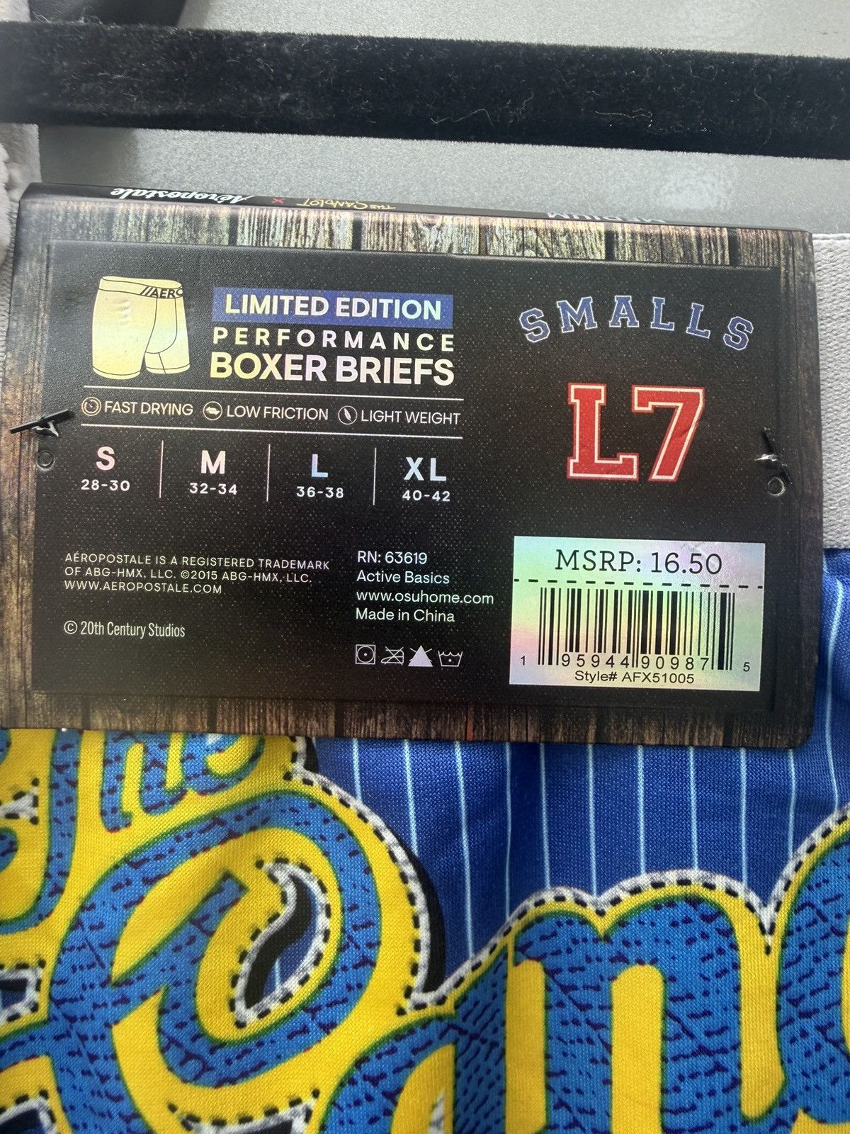 Aeropostale Aeropostale Limited Edition “The Sandlot” Boxer Briefs Size 32 - 4 Thumbnail
