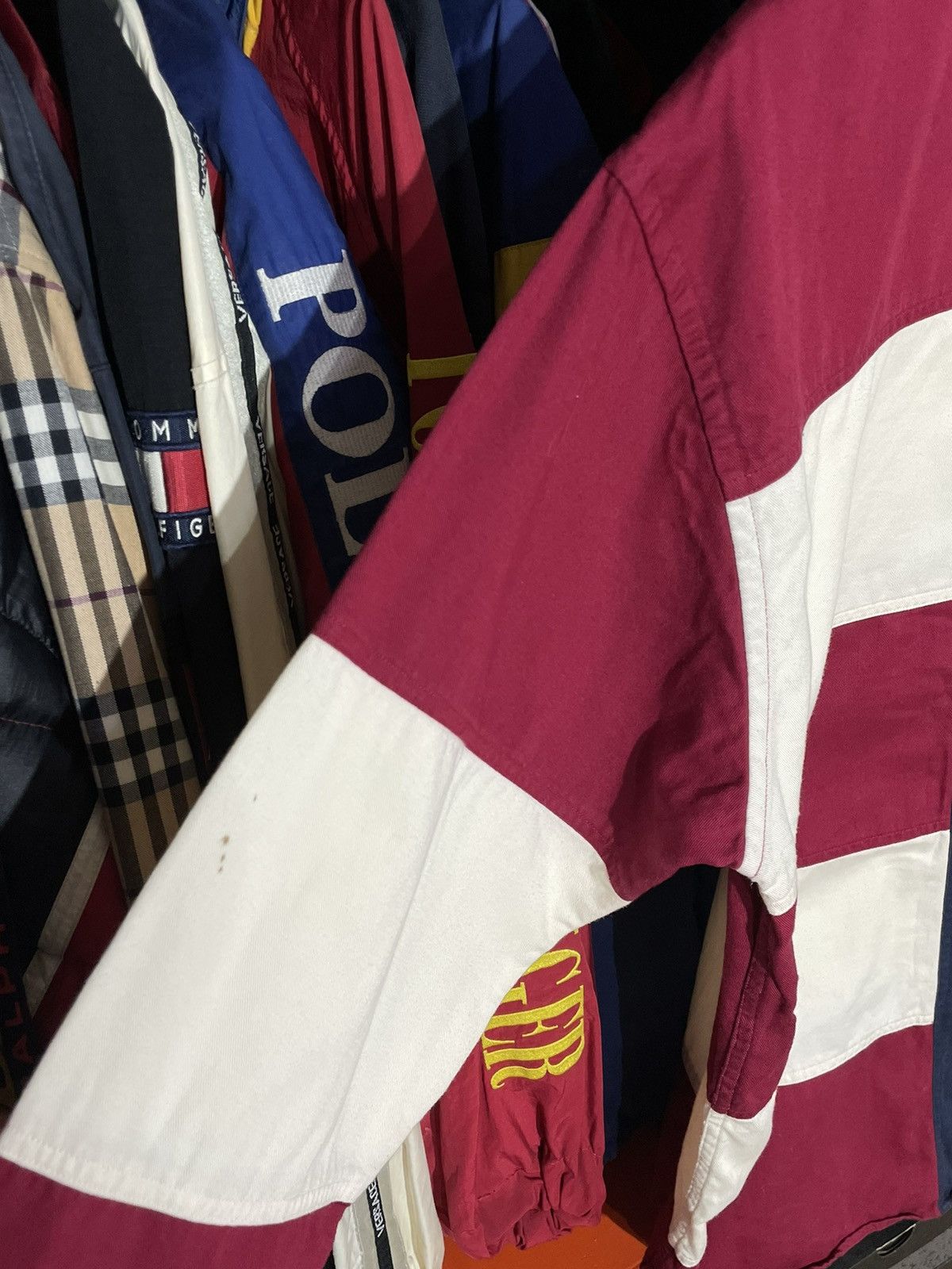 Tommy Hilfiger × Vintage Polo T-shirt Tommy Hilfiger Big Flag 90’s Vintage Size US L / EU 52-54 / 3 - 11 Thumbnail
