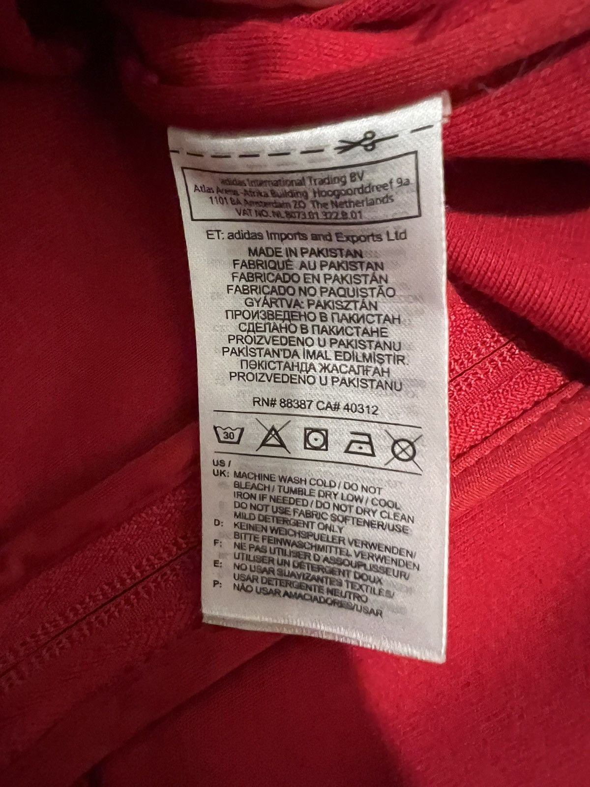 Adidas Adidas Zipup Size US M / EU 48-50 / 2 - 4 Thumbnail