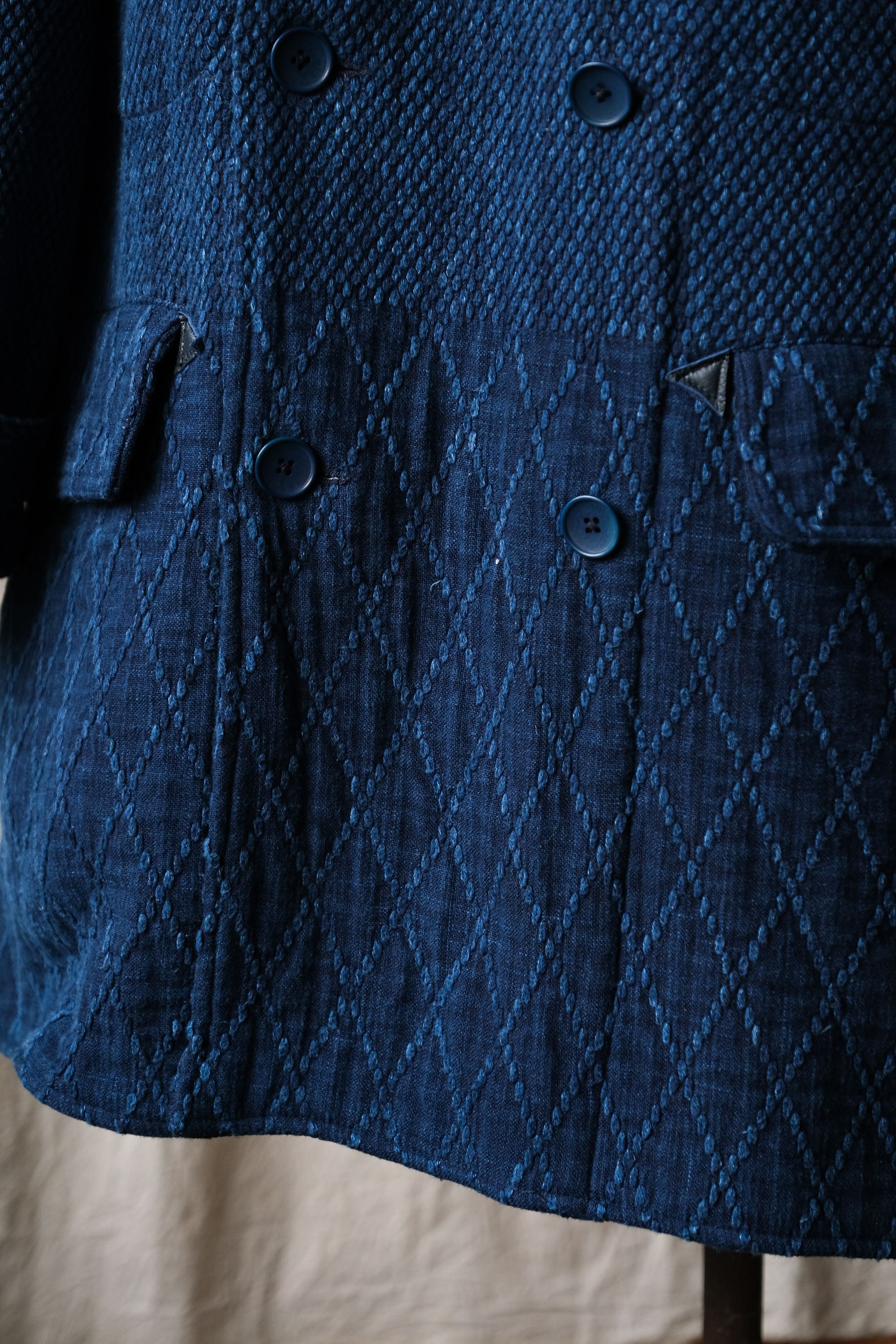 Other SYNDRO “Mackinaw” Jeep Coat - Sashiko Size US L / EU 52-54 / 3 - 3 Thumbnail