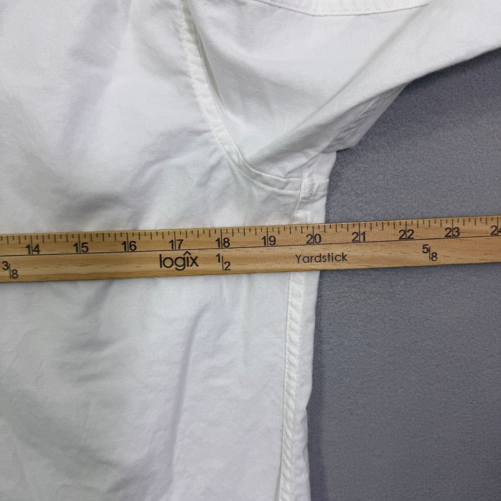 Lululemon Lululemon Button Up Shirt Men's Large White Long Sleeve Size US L / EU 52-54 / 3 - 8 Thumbnail