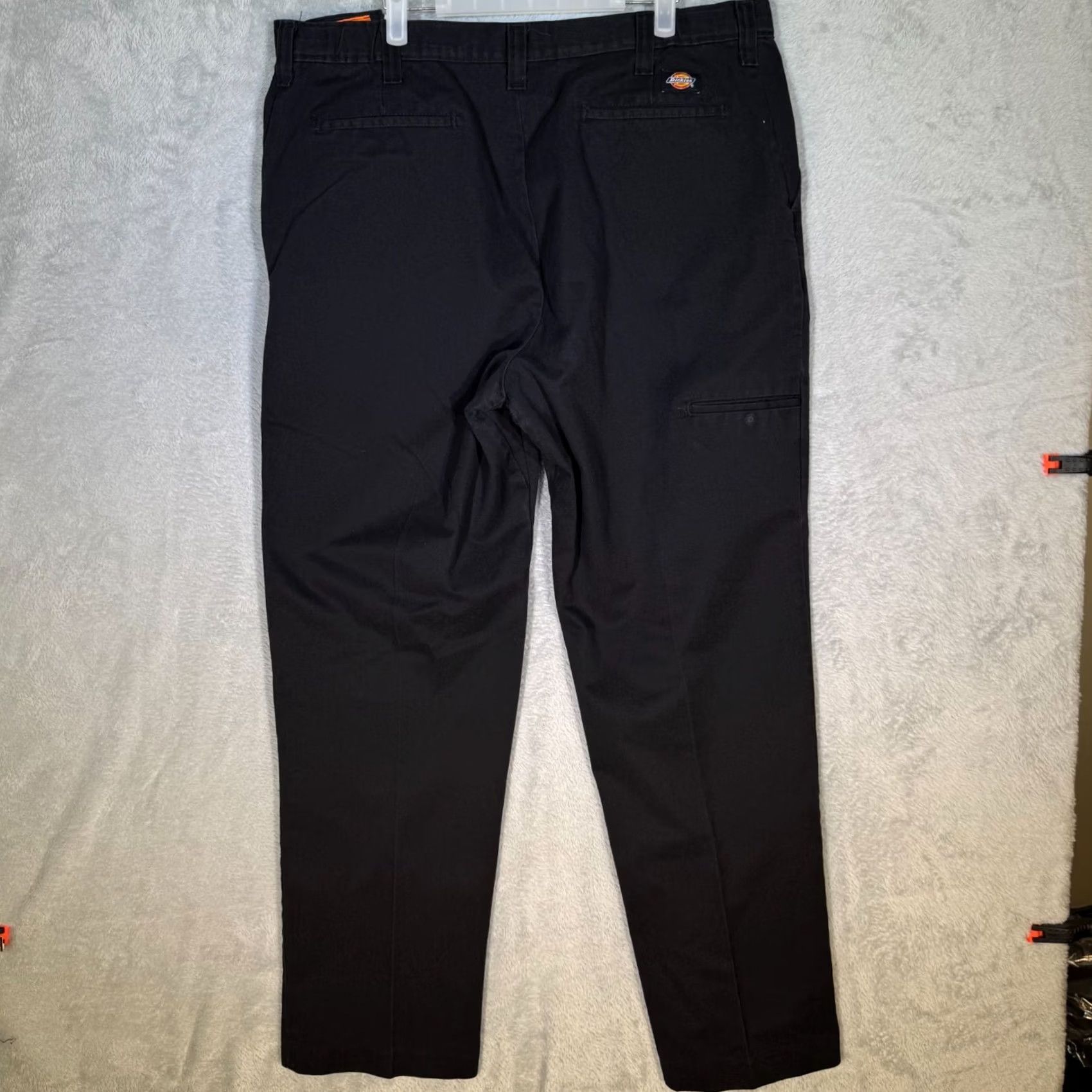 Dickies Dickies Men's Original Flex Work Pants 38 x 34 Black High-Rise Straight Leg Size US 38 / EU 54 - 6 Thumbnail