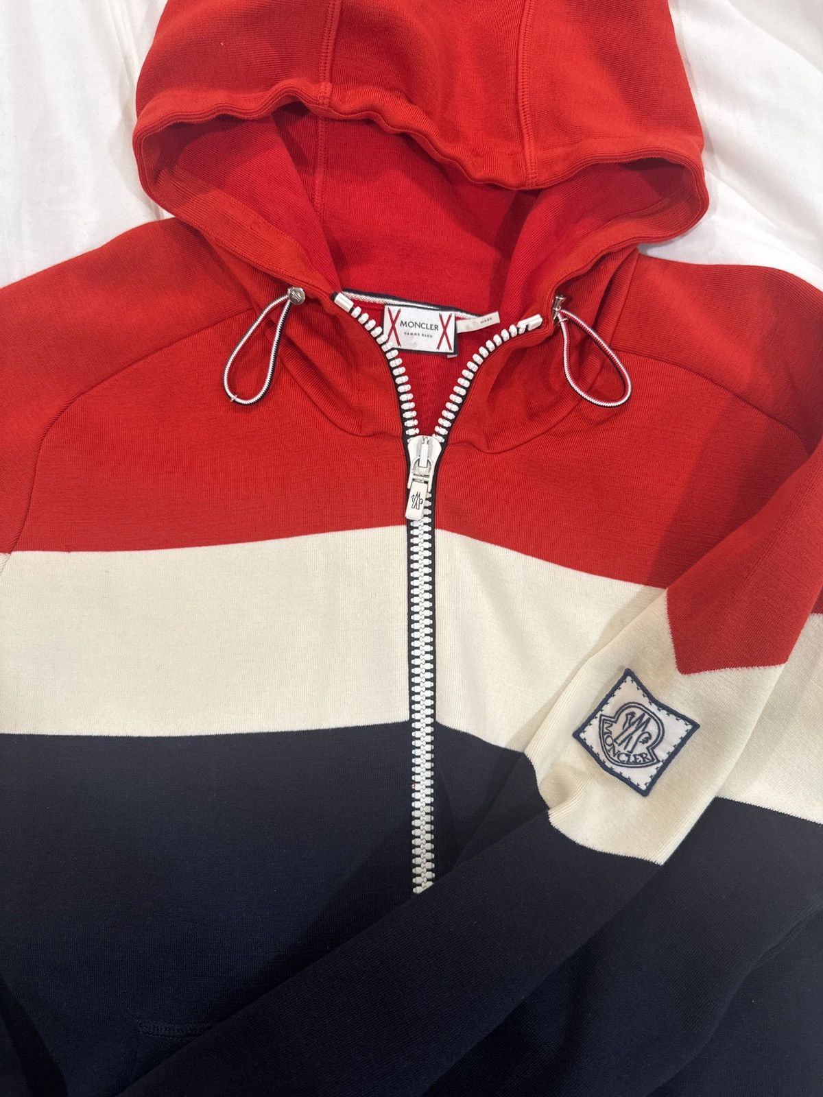 Moncler Gamme Bleu ZIP UP HOODIE Grailed