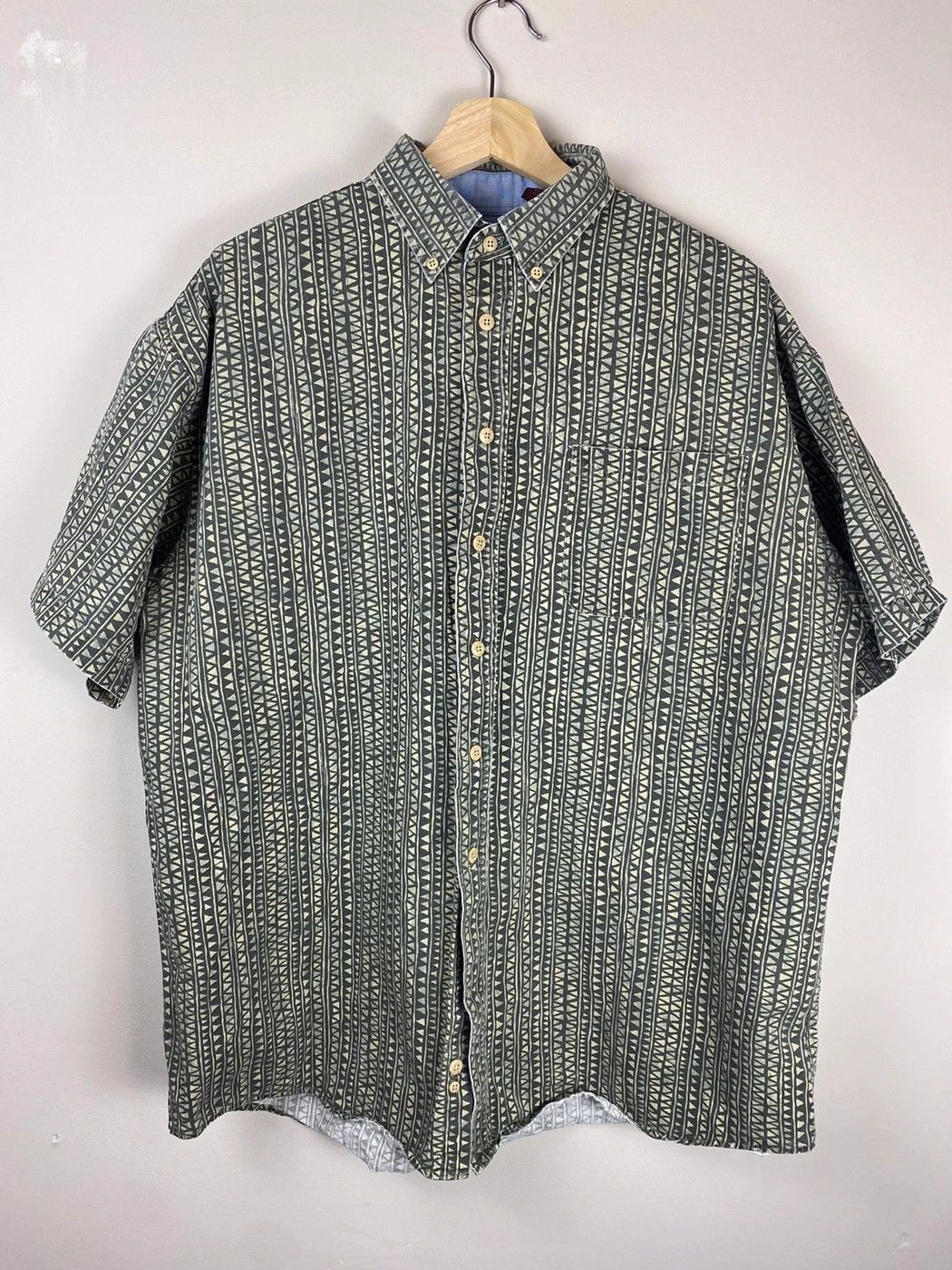 Vintage Vintage Enlightened Cell Hive Button-Up Shirt Size US XL / EU 56 / 4 - 1 Thumbnail