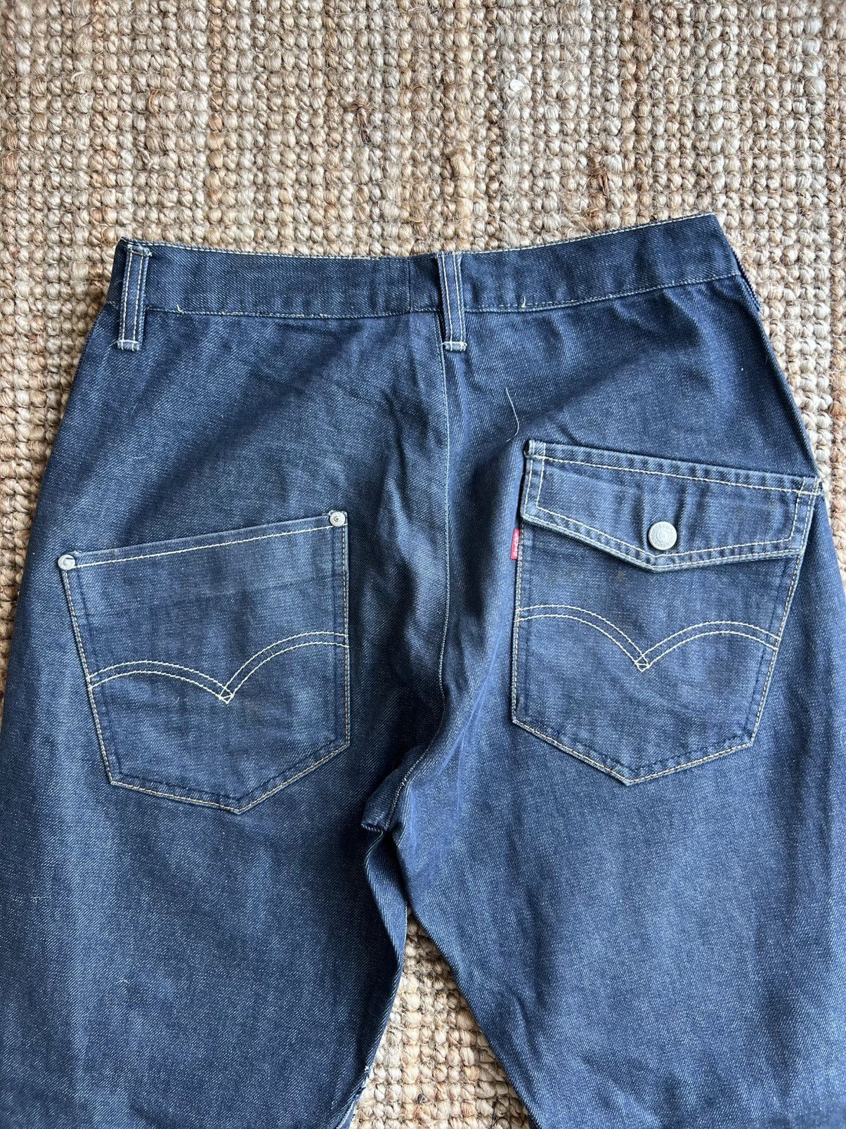 Levi's Levis Engineered Twisted Jeans Tag W34 Actual 30x28 Size US 34 / EU 50 - 1 Thumbnail