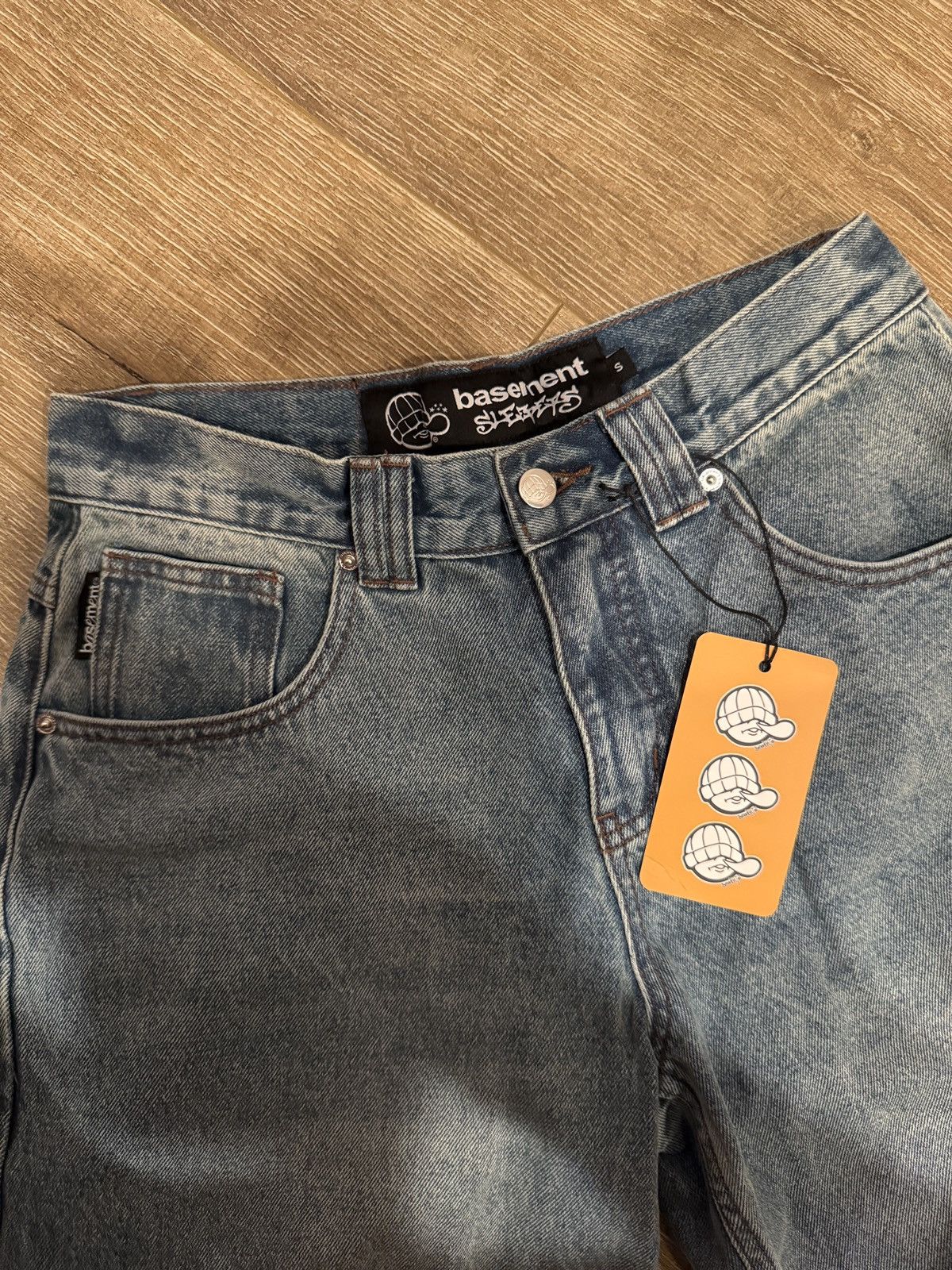 Japanese Brand × Vintage Basement La X Sleepers Denim Jeans Size US 31 - 2 Thumbnail
