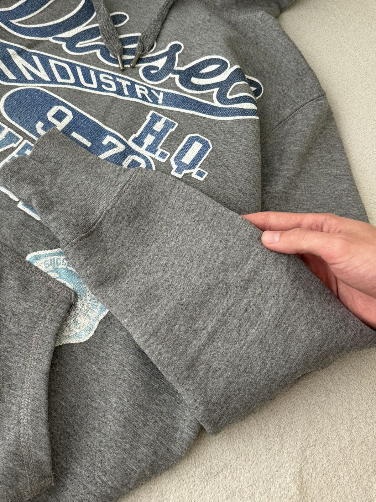 Diesel Vintage Diesel Industry Y2K basic oversized hoodie Size US M / EU 48-50 / 2 - 5 Thumbnail