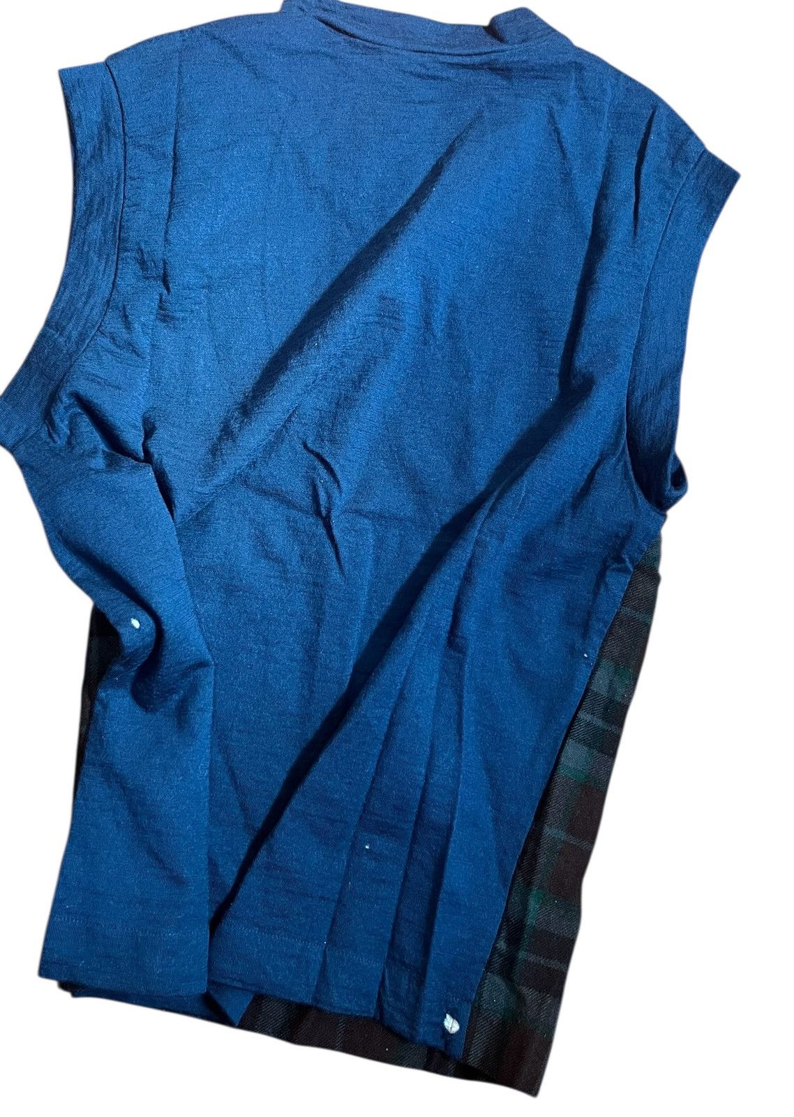 Comme des Garcons Vintage cdg shirt knitted plaid vest tank Size US M / EU 48-50 / 2 - 2 Thumbnail