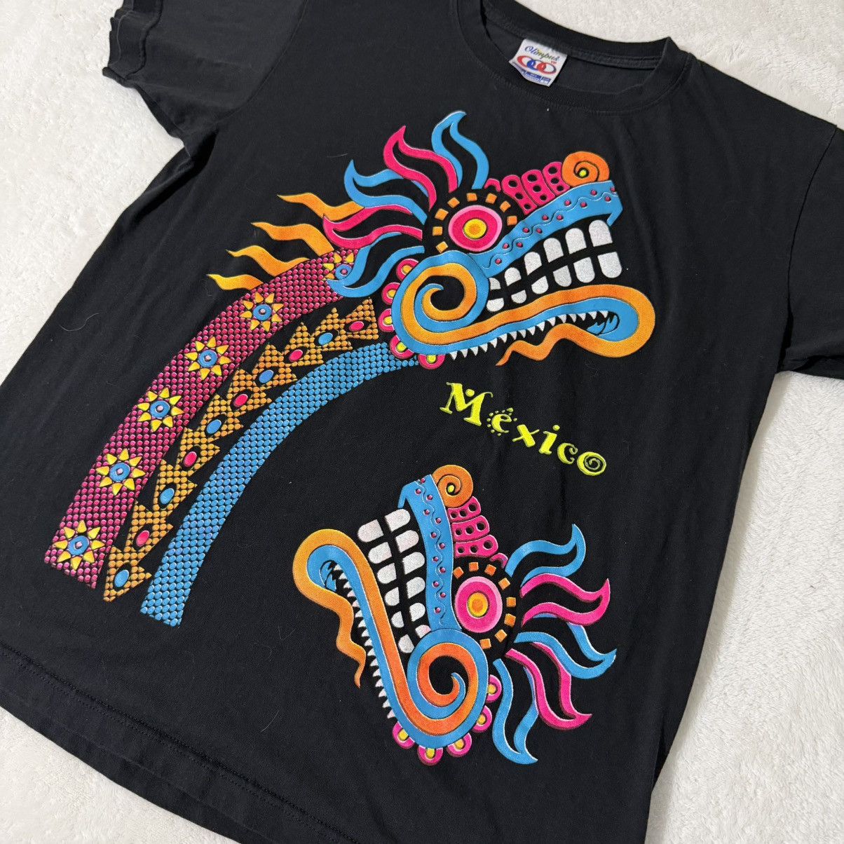 Other 90s Vintage Mexico Double Sided Print T-Shirt Size US L / EU 52-54 / 3 - 2 Thumbnail