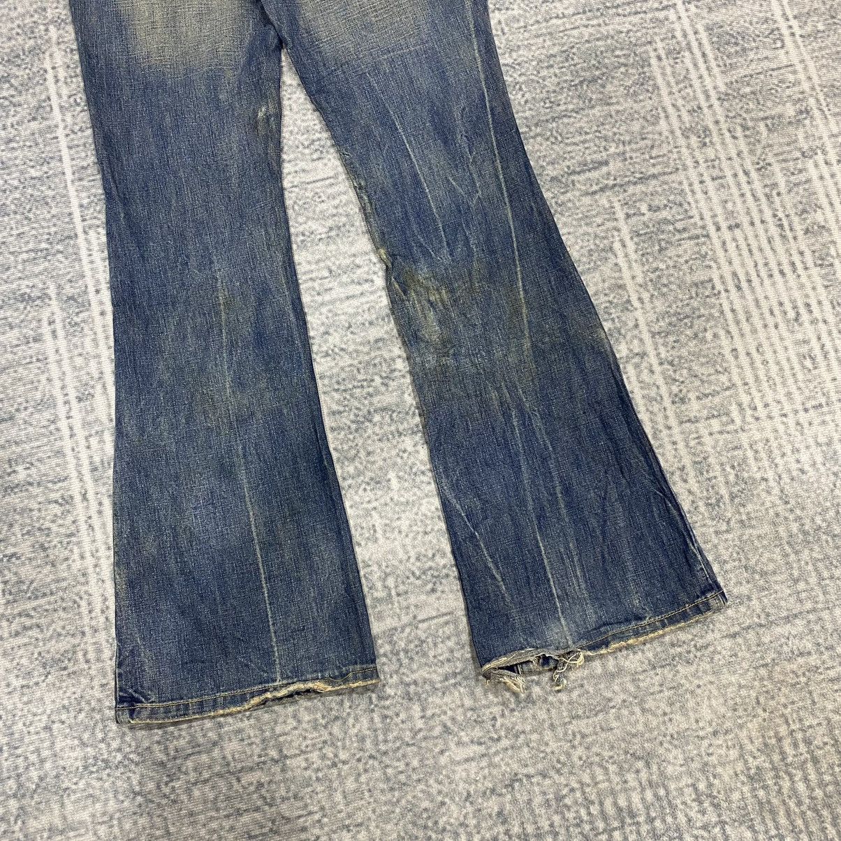 Hysteric Glamour × Japanese Brand × Le Grande Bleu (L.G.B.) Flare☠️ Eagle Japan Mudwash Bootcut Jeans Vintage 80s 90s Size US 28 / EU 44 - 13 Thumbnail