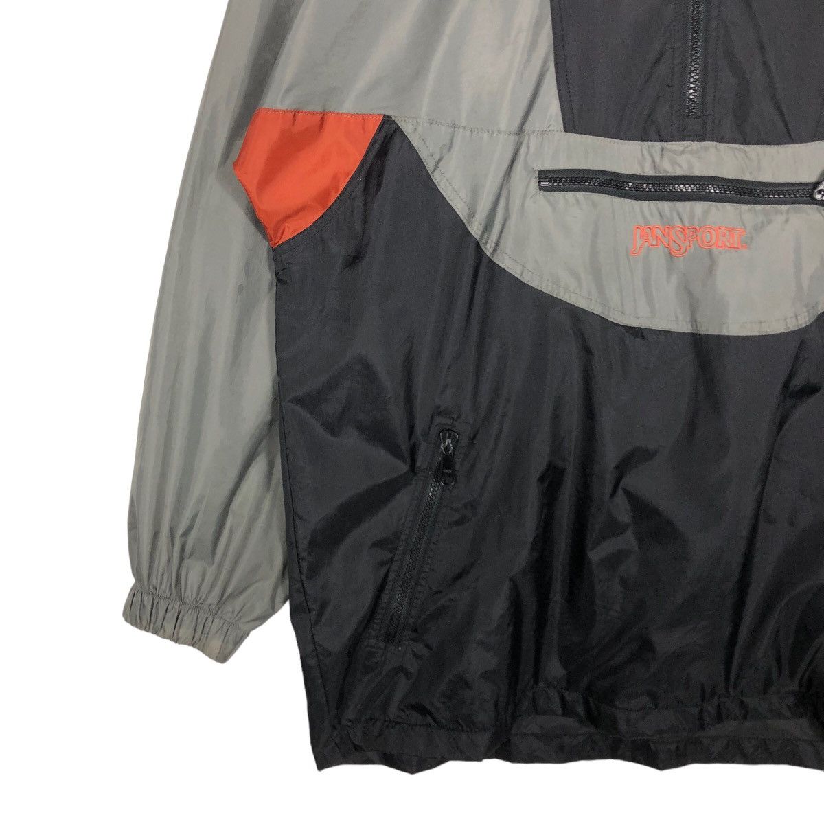 Japanese Brand 🔥90’s Vintage Jansport Anorak Jacket Big Logo Size US L / EU 52-54 / 3 - 4 Thumbnail