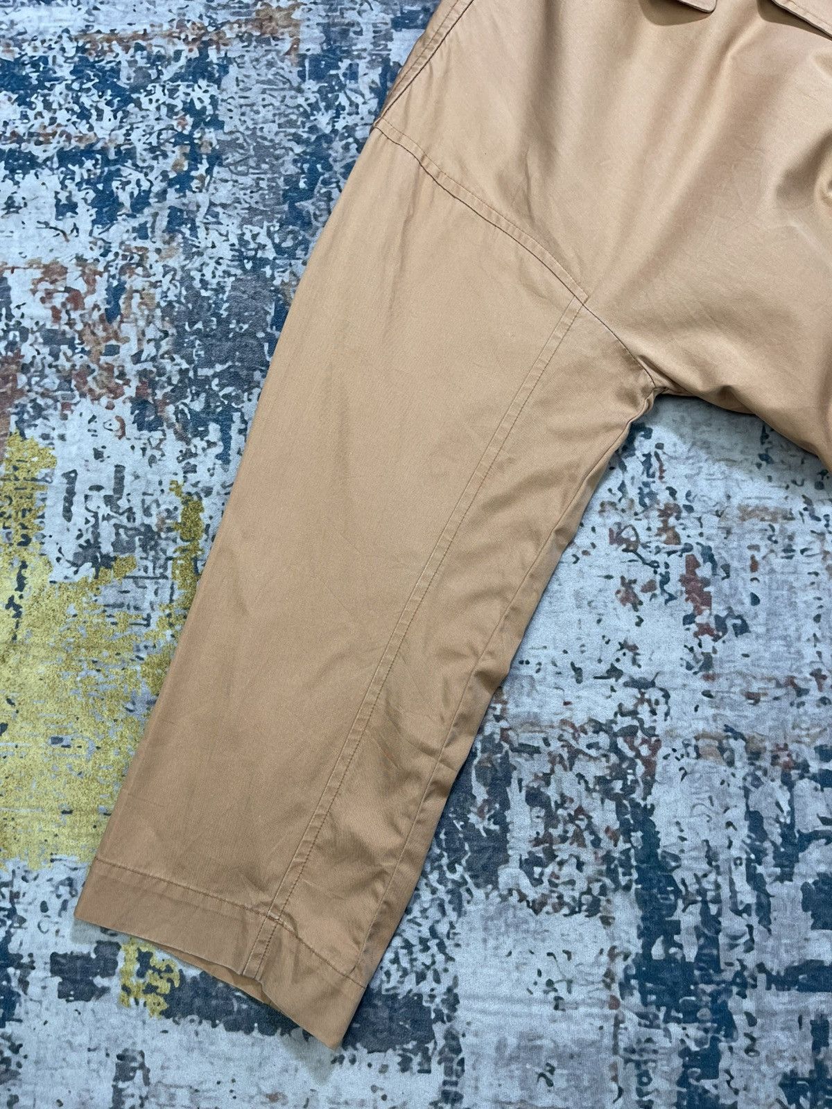 Issey Miyake Vtg 80s Issey Miyake Windcoat Cotton Khaki Coat Size US M / EU 48-50 / 2 - 7 Thumbnail