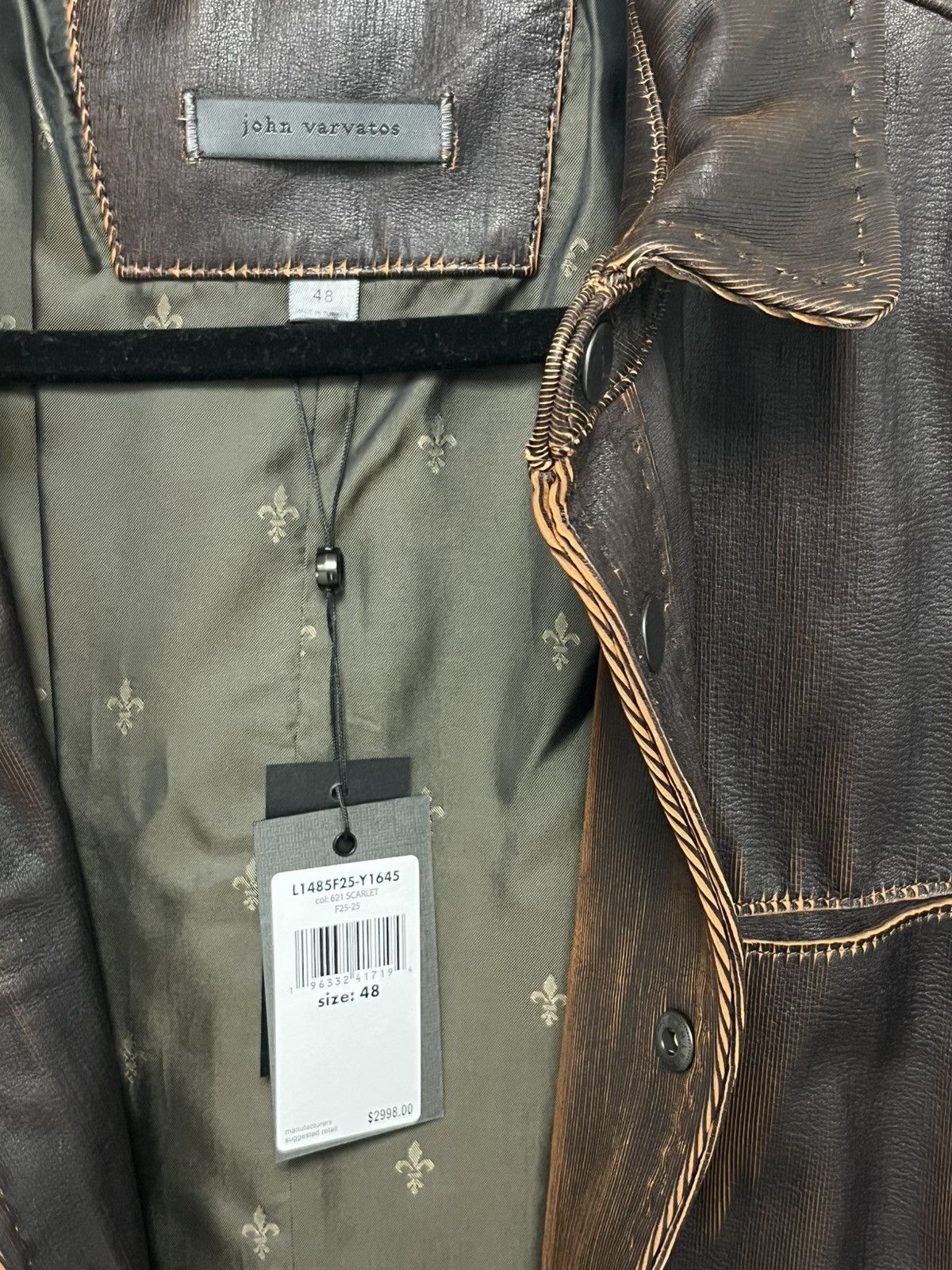 John Varvatos Lottie Shirt Jacket EU 48 USA 38 Size US M / EU 48-50 / 2 - 19 Thumbnail