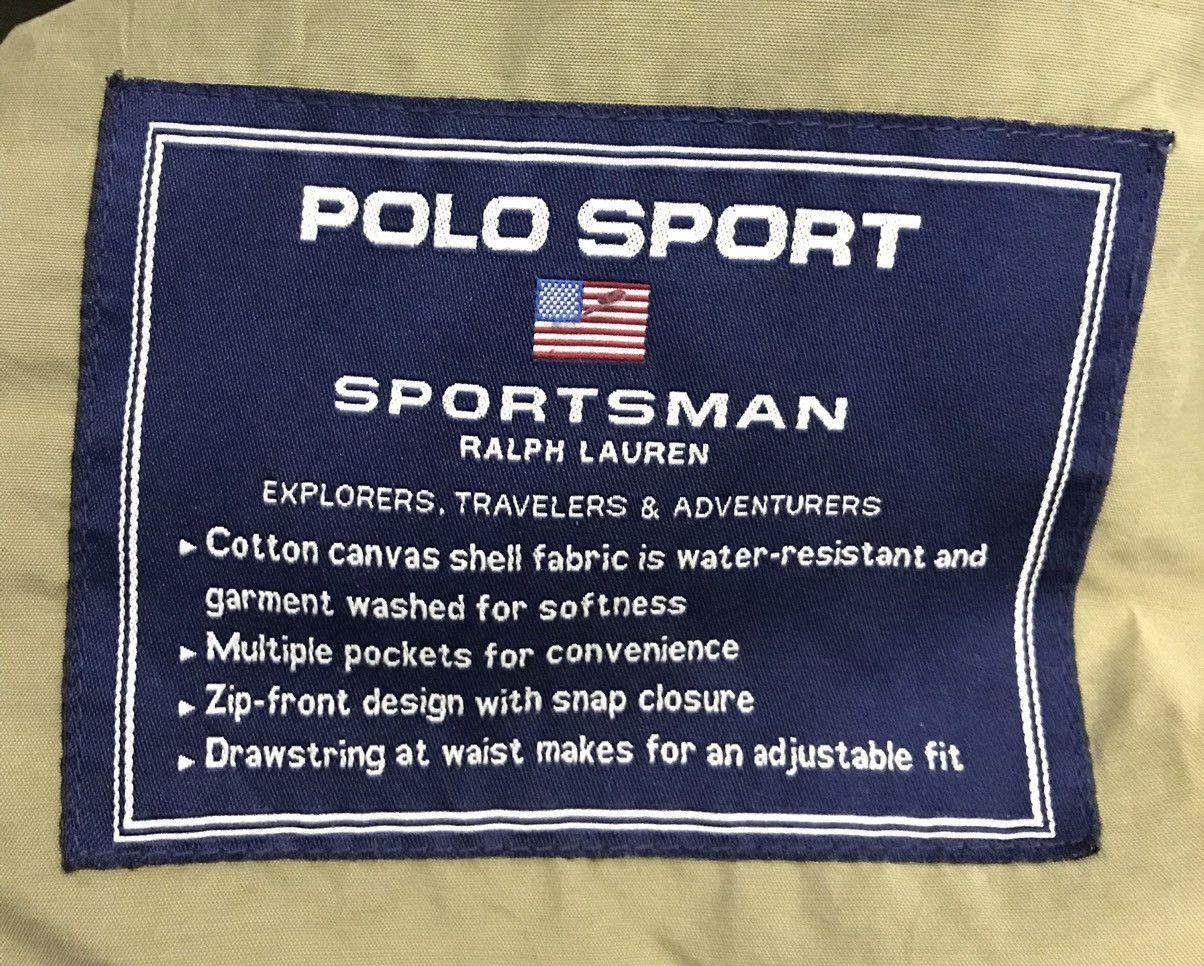 Polo Ralph Lauren Vintage Polo Sport Ralph Lauren Jacket Size US L / EU 52-54 / 3 - 15 Thumbnail