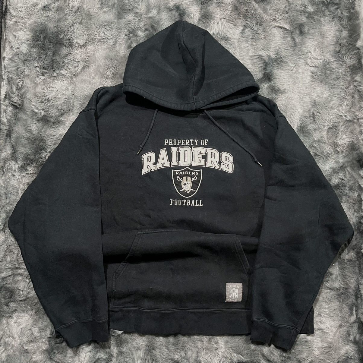 NFL × Reebok × Vintage REEBOK GRIDIRON NFL CLASSIC VTG OAKLAND RAIDERS HOODIE Size US XXL / EU 58 / 5 - 1 Thumbnail