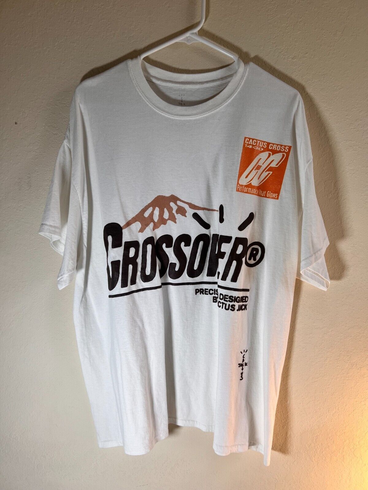 Travis Scott Travis Scott Cactus Jack Crossover Tee White L Size US L / EU 52-54 / 3 - 2 Thumbnail