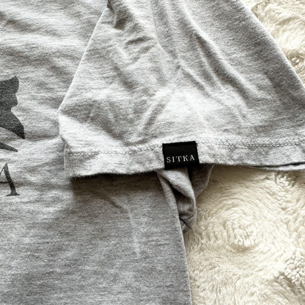 Other Sitka Shirt Tee Mens XL Gray Logo Organic Cotton Hunting Size US XL / EU 56 / 4 - 8 Thumbnail