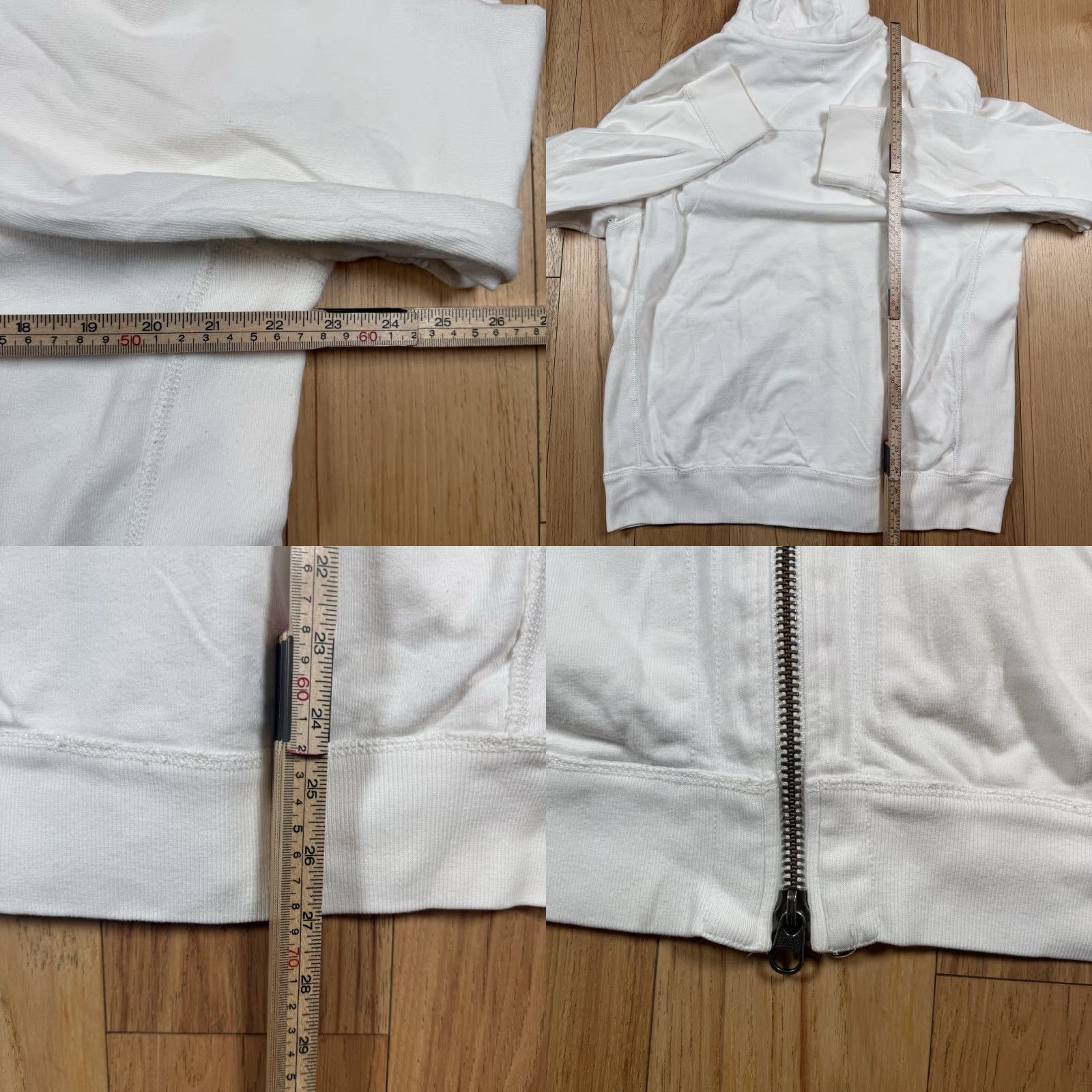 Polo Ralph Lauren VINTAGE Polo Ralph Lauren Hoodie Full Zip Anchor Crown Crest Mens XL White Size XL Size US XL / EU 56 / 4 - 8 Thumbnail