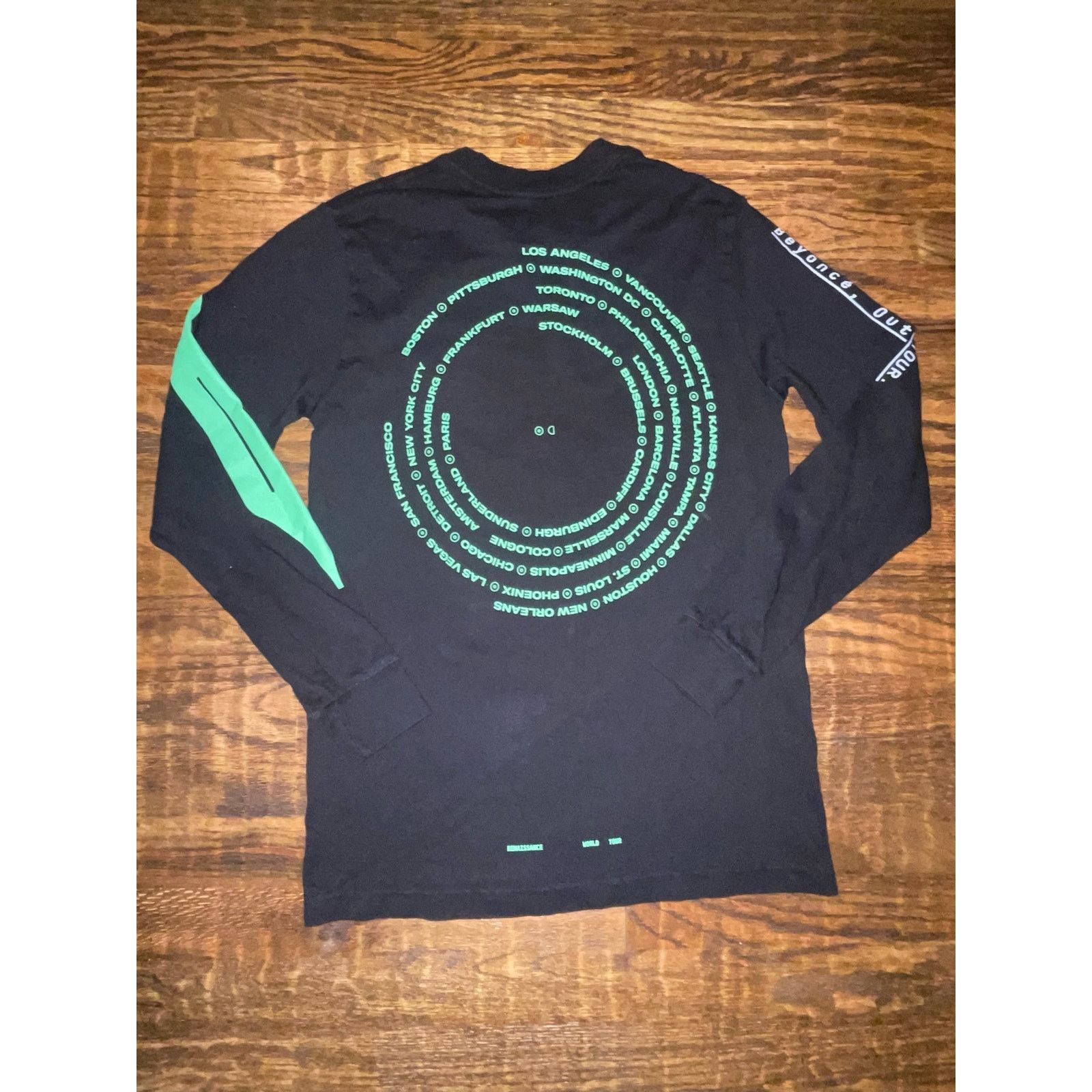 Beyonce BEYONCE RENAISSANCE WORLD TOUR CHROME L/S GREEN HORSE Size S / US 4 / IT 40 - 6 Thumbnail