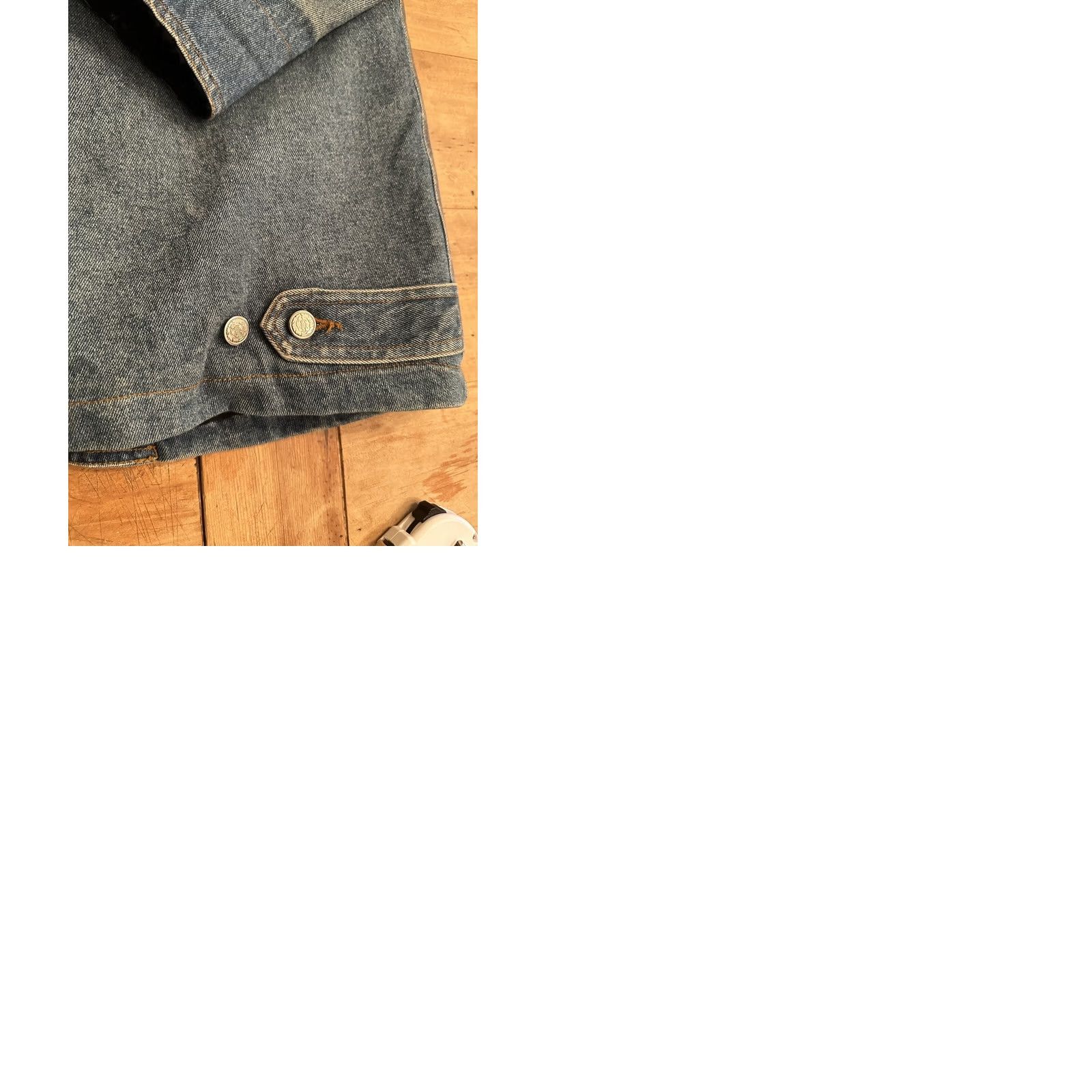 Vintage VINTAGE KaOS 80s Denim Button Up Jacket Women’s Small Sherpa Size S / US 4 / IT 40 - 10 Thumbnail