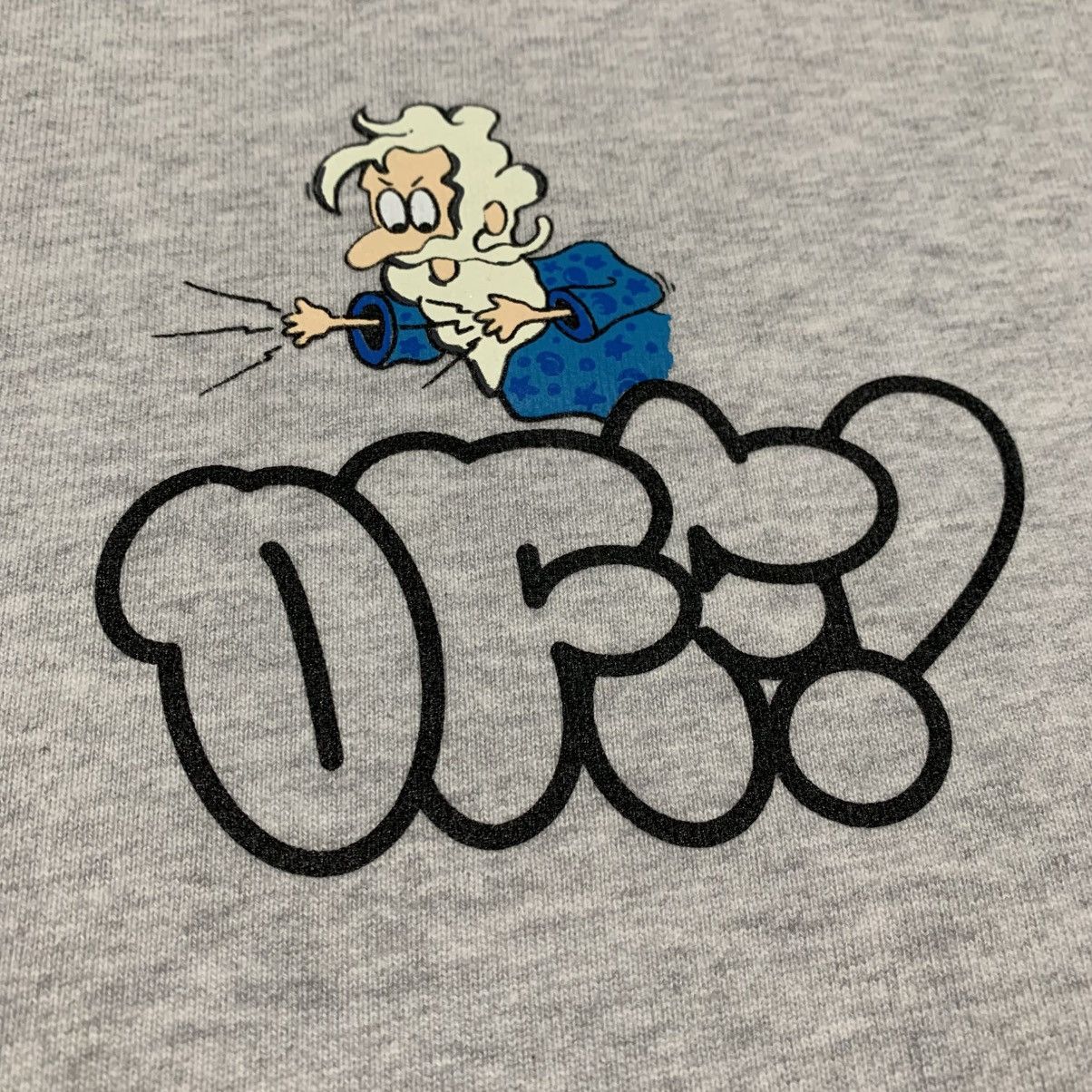 Off-White Off White Medium Wizard Cartoon Graffiti Grey Sweatshirt Size US M / EU 48-50 / 2 - 7 Thumbnail