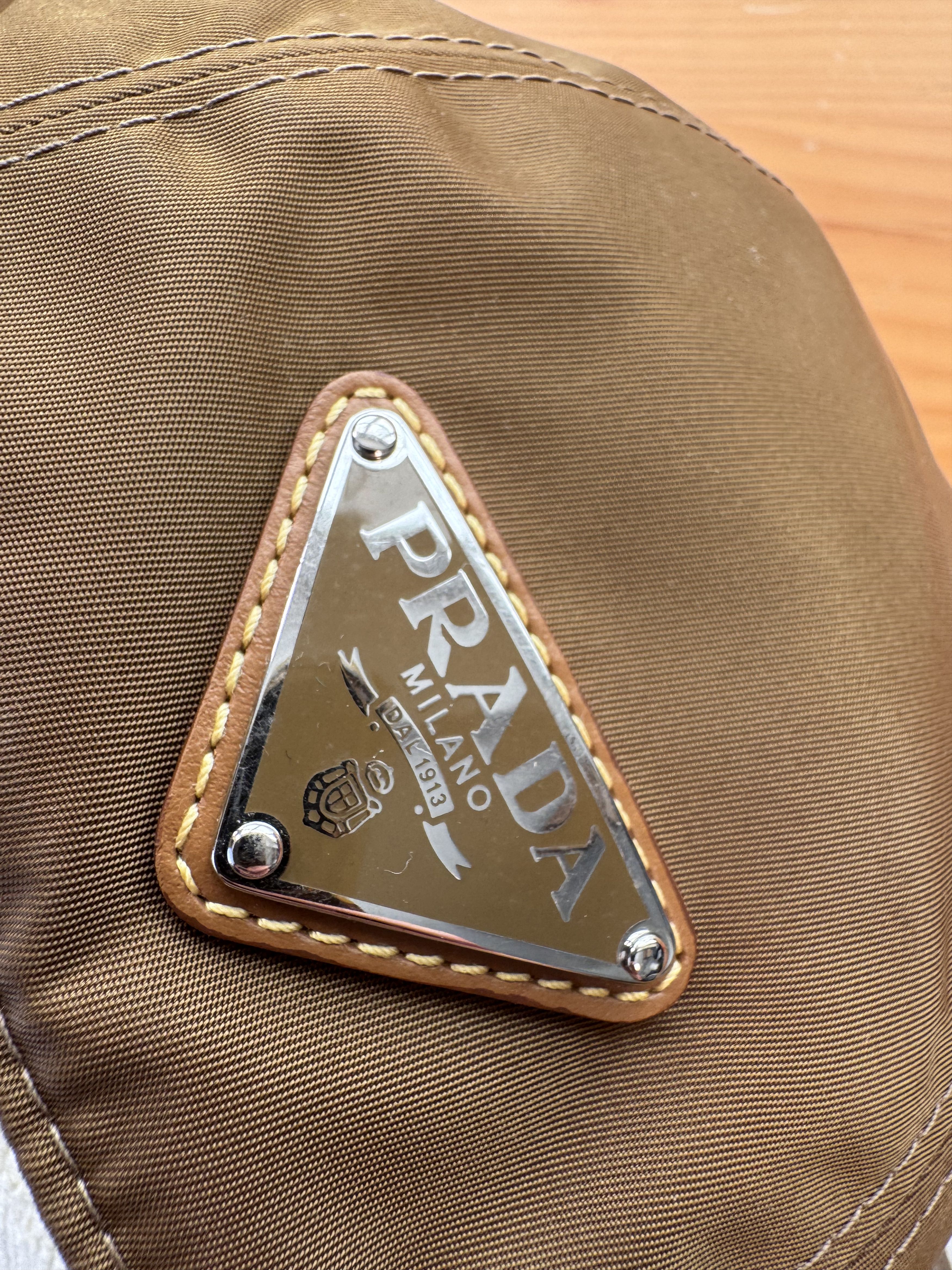 Prada Prada Nylon Leather Trim Hat snapback Size ONE SIZE - 7 Thumbnail