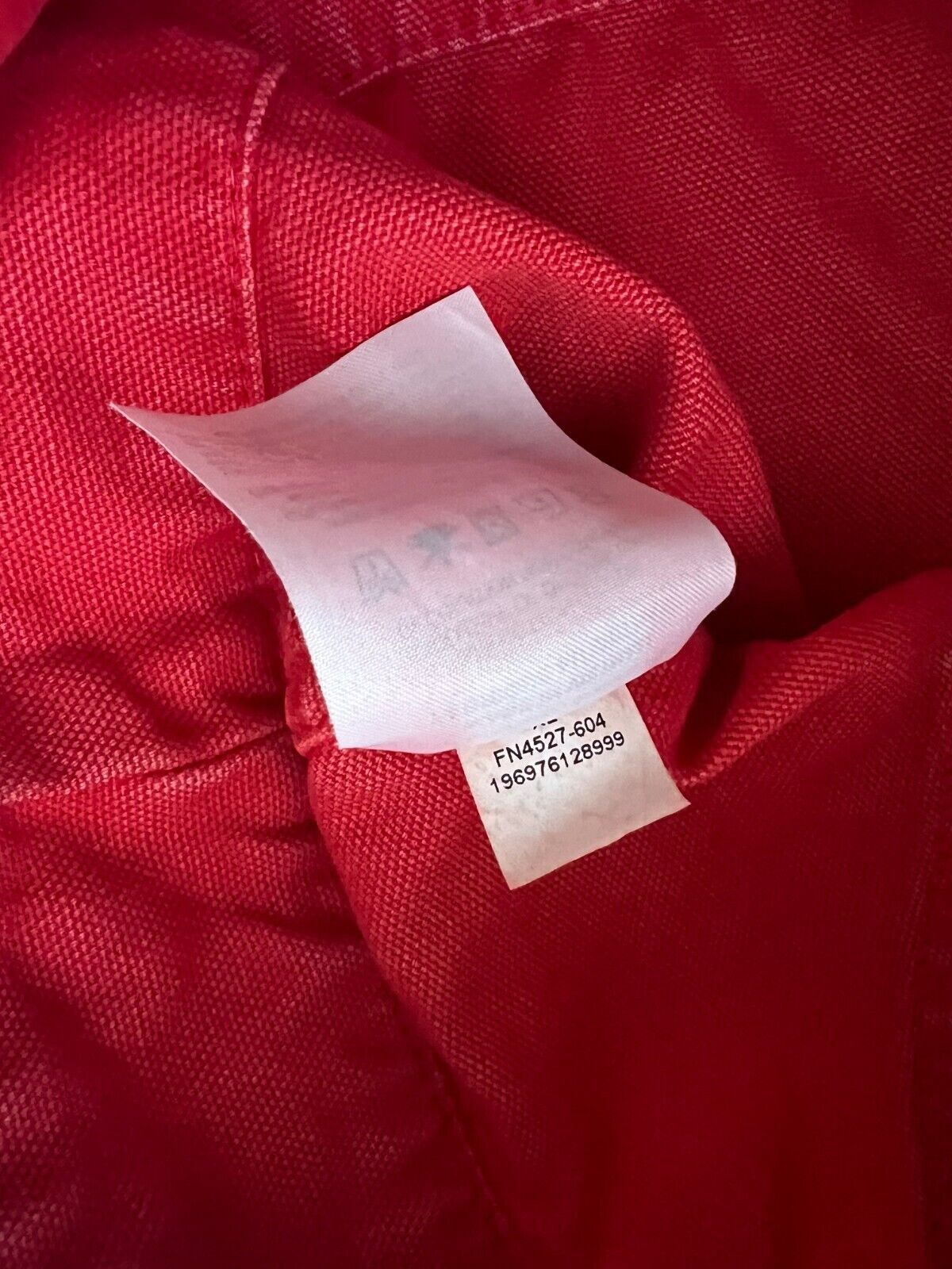 Jordan Brand Jordan FN4527 Essentials Chicago Jacket Lobster Red ( XL ) Size US XL / EU 56 / 4 - 4 Thumbnail