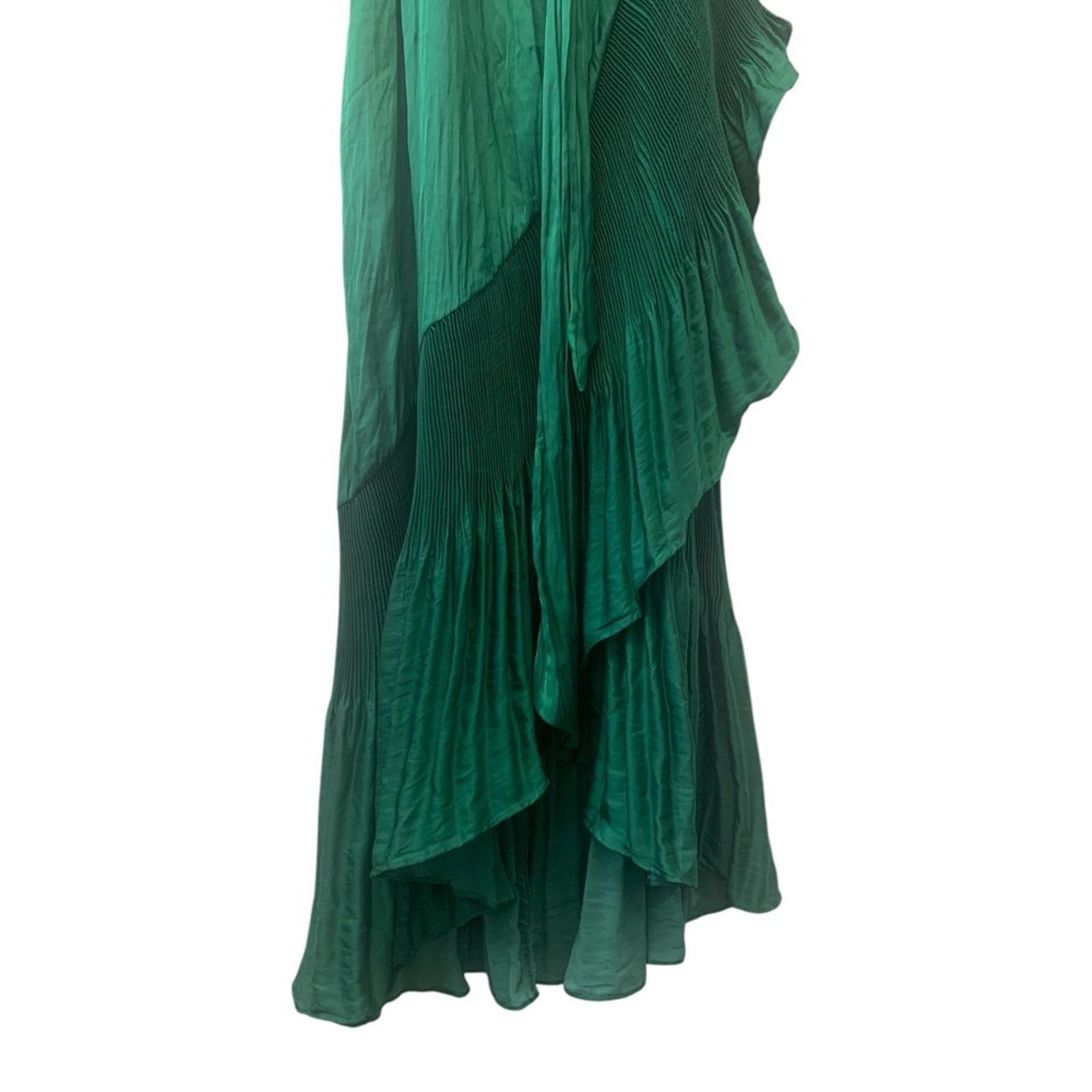 Ramy Brook Ramy Brook Nadine Dress Gown in Emerald Green size XS Size XS / US 0-2 / IT 36-38 - 6 Thumbnail