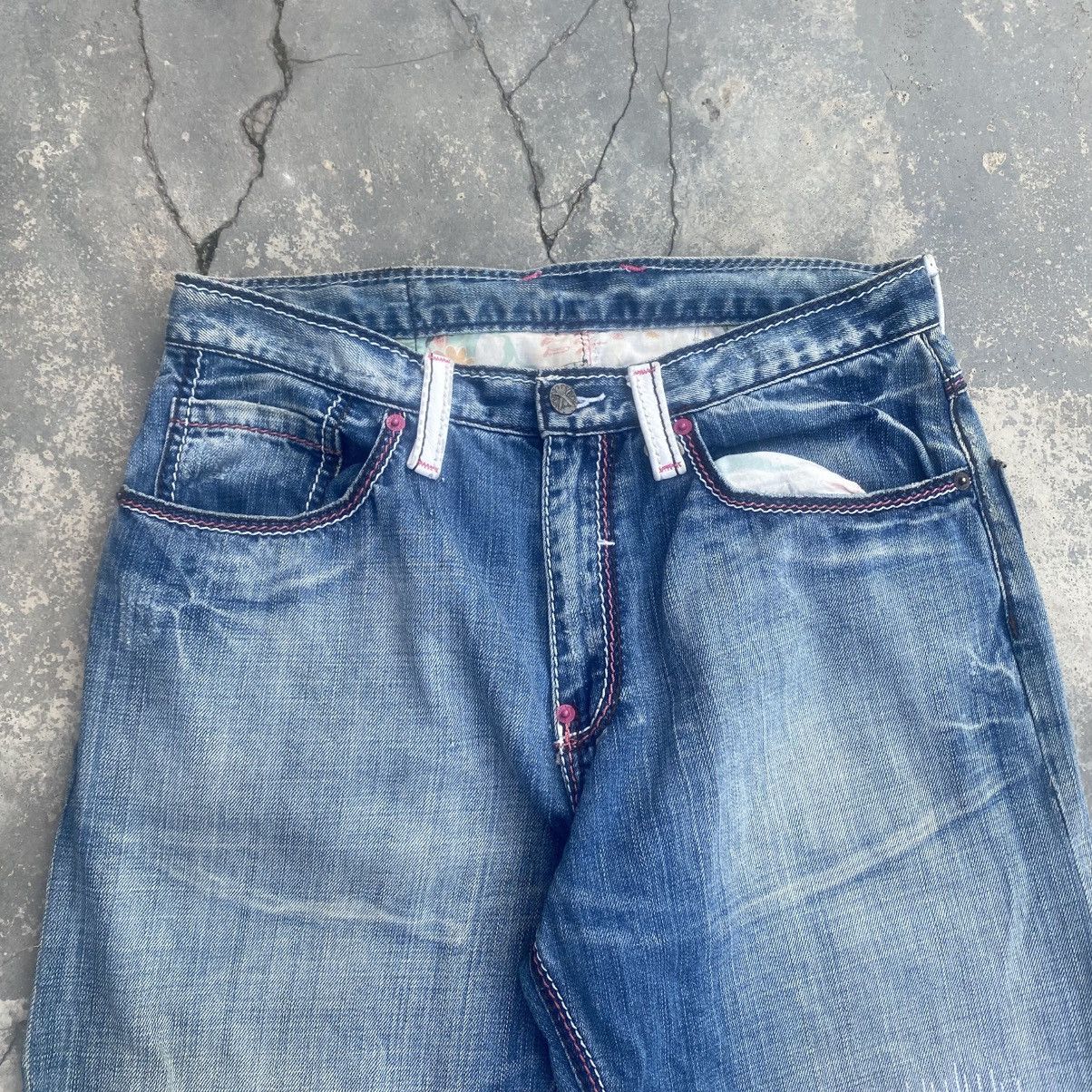 Artful Dodger ARTFUL DODGER Grunge Gun Shot Jeans Size US 32 / EU 48 - 4 Thumbnail