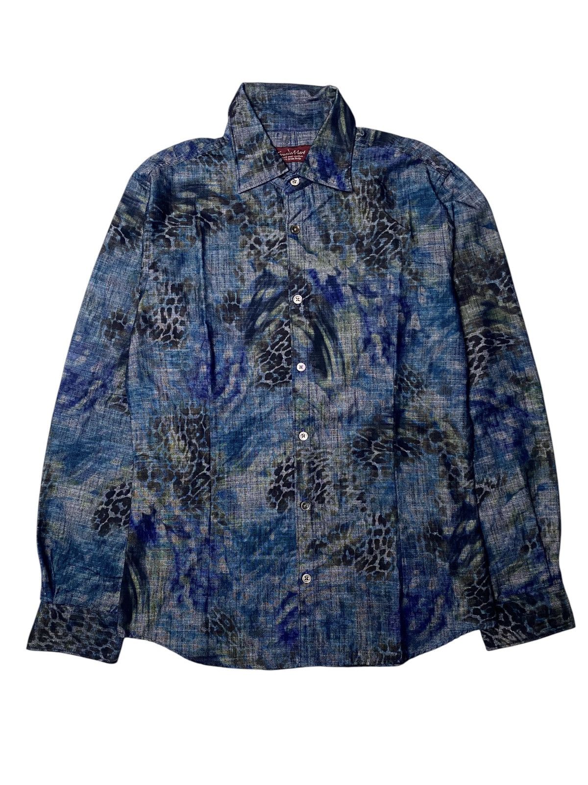 If Six Was Nine 2000's Tornado Mart Leopard Pattern Shirts Size US M / EU 48-50 / 2 - 1 Thumbnail