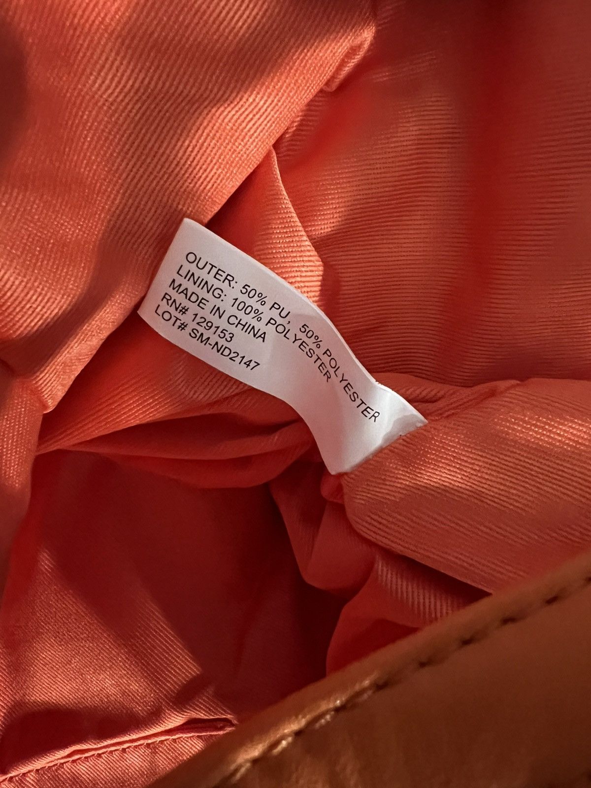 Telfar Telfar Shopping Bag Large Orange Size ONE SIZE - 8 Thumbnail