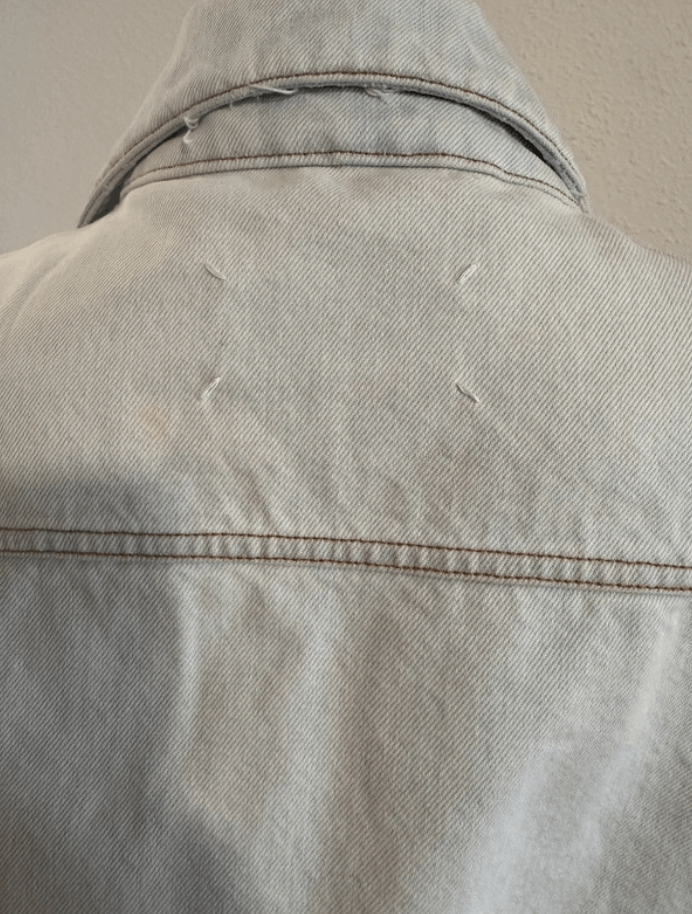 Maison Margiela Maison Margiela Jacket Coat Denim Trucker Artisanal EX0085 Size S / US 4 / IT 40 - 4 Thumbnail