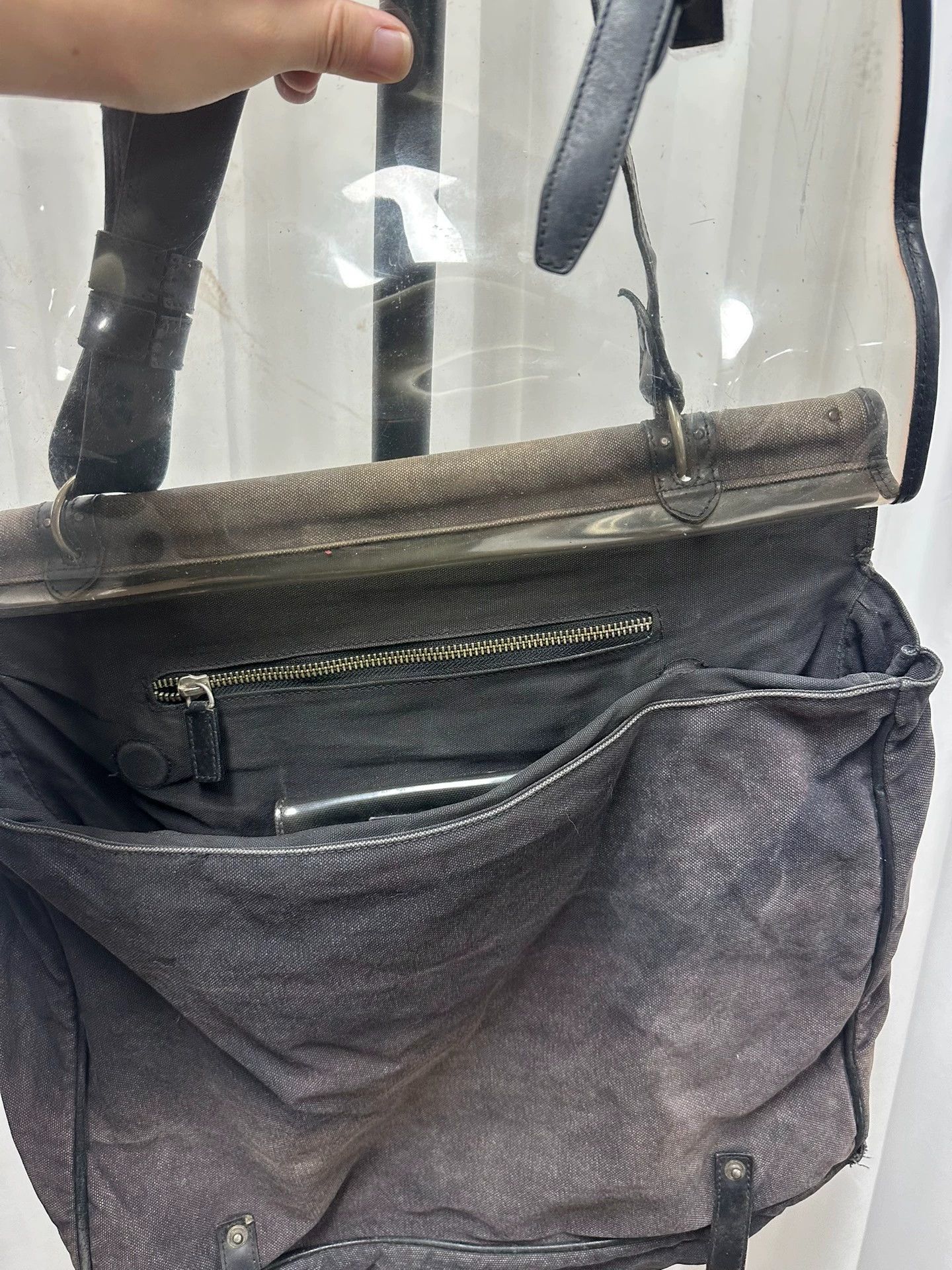 Dries Van Noten Dries Van Noten 41x45 Handbag 2-Comp Mag Snap Size ONE SIZE - 5 Thumbnail