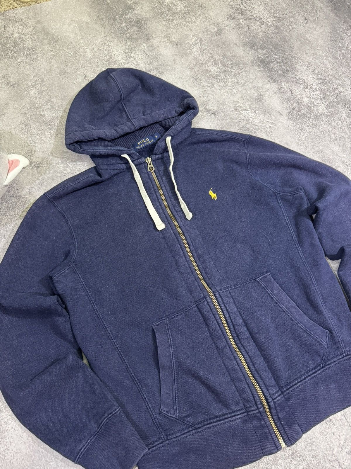 Polo Ralph Lauren × Vintage Vintage Polo Ralph Lauren Zip Up Hoodie Size US L / EU 52-54 / 3 - 2 Thumbnail
