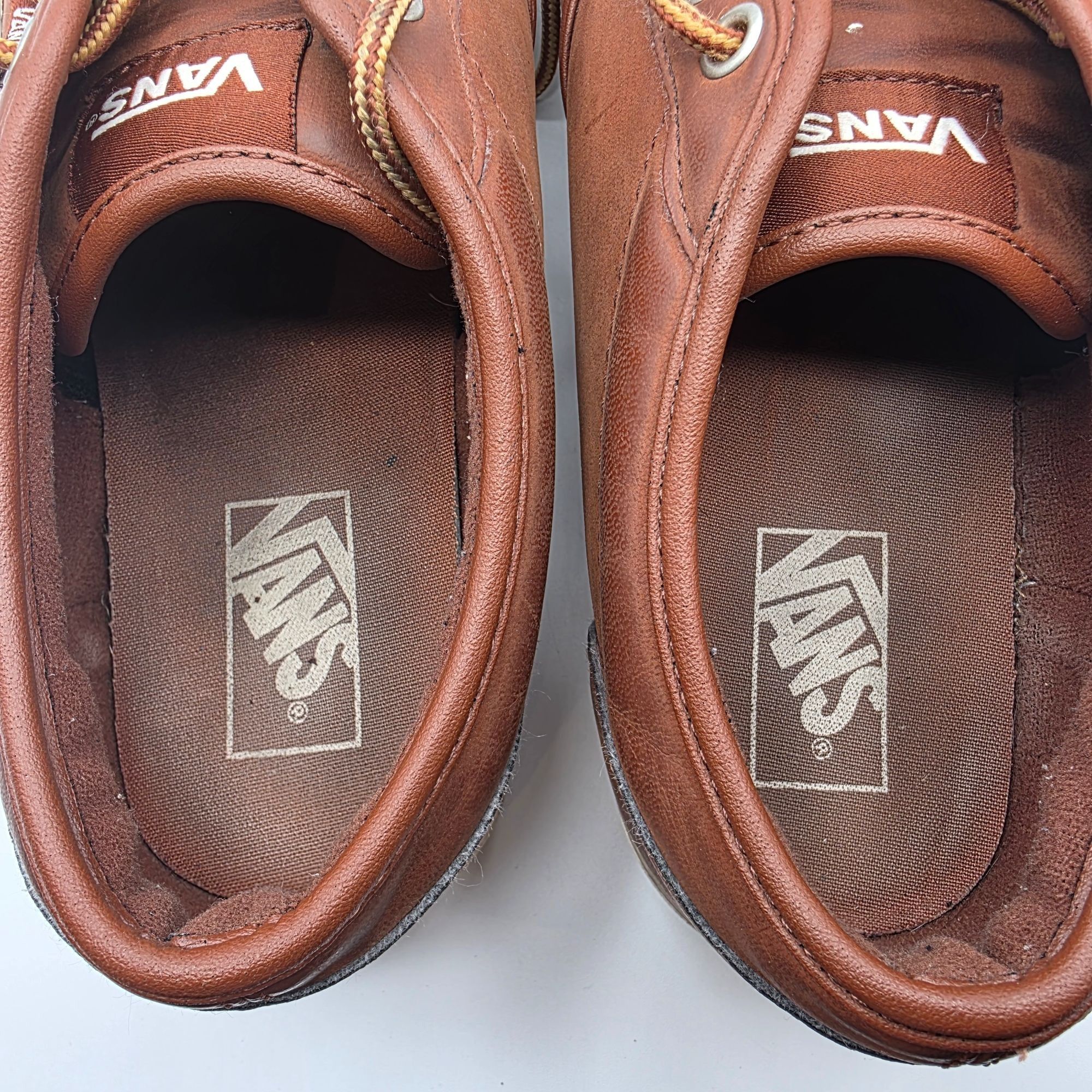 Vans Vans Atwood Mens Size 10.5 Brown Leather Shoes Walking Casua Size US 10.5 / EU 43-44 - 9 Thumbnail