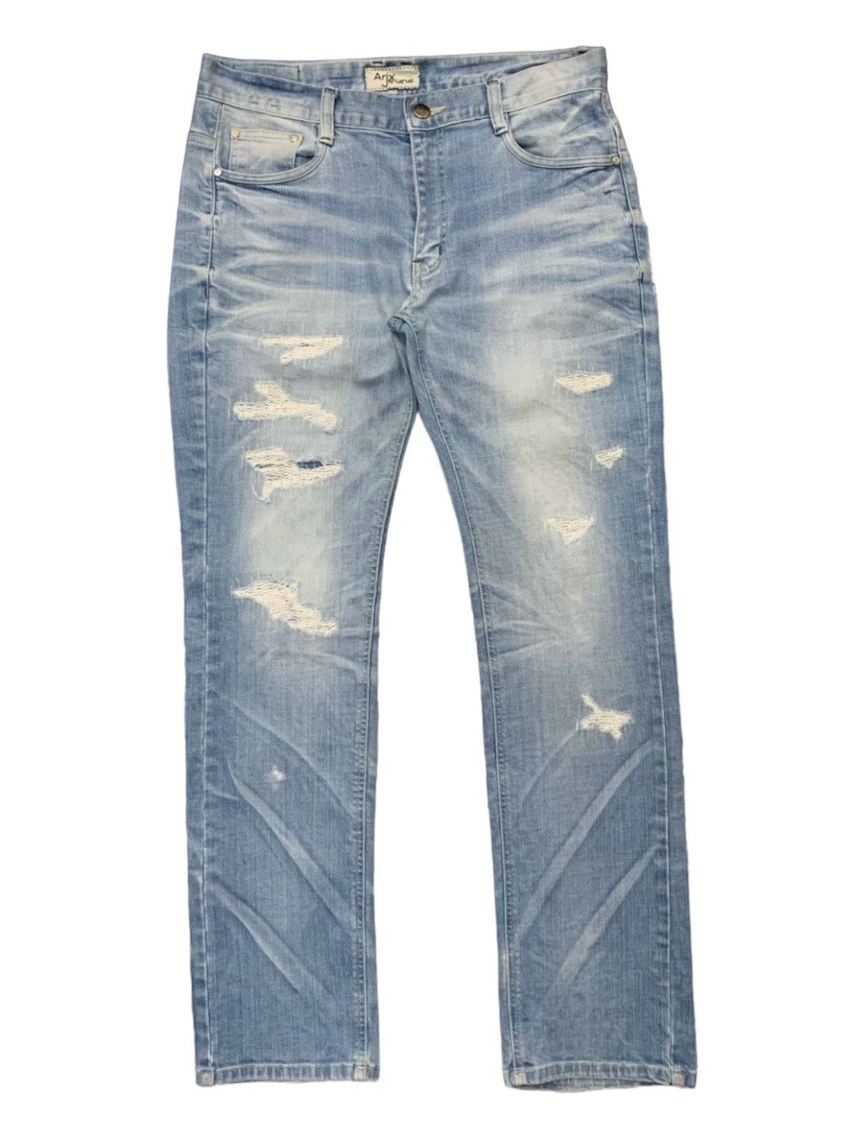 Arix Constructed Distressed Denim Pants (AC13)