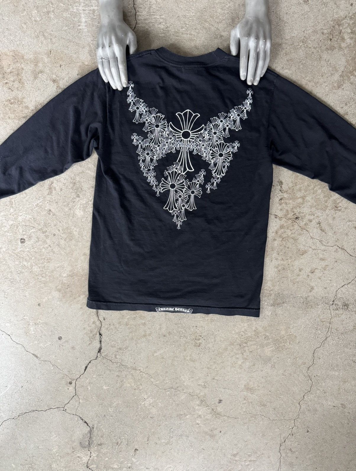 【メーカー直売】の商品をすべて Chrome WING ANGEL CROSS MULTI HEARTS CHROME VINTAGE Hearts トップス