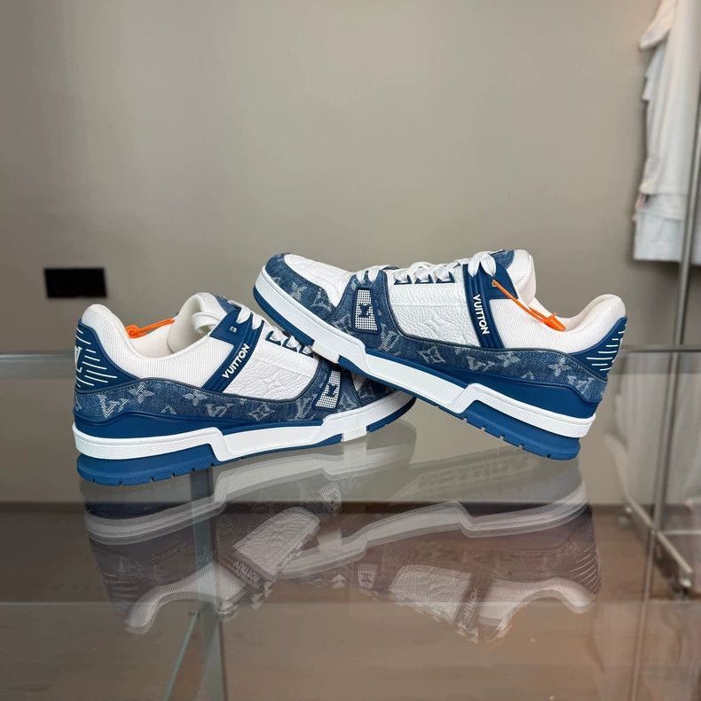 Louis Vuitton Louis Vuitton LV Trainer Sneakers Size UK8-2506 Size US 9 / EU 42 - 4 Thumbnail