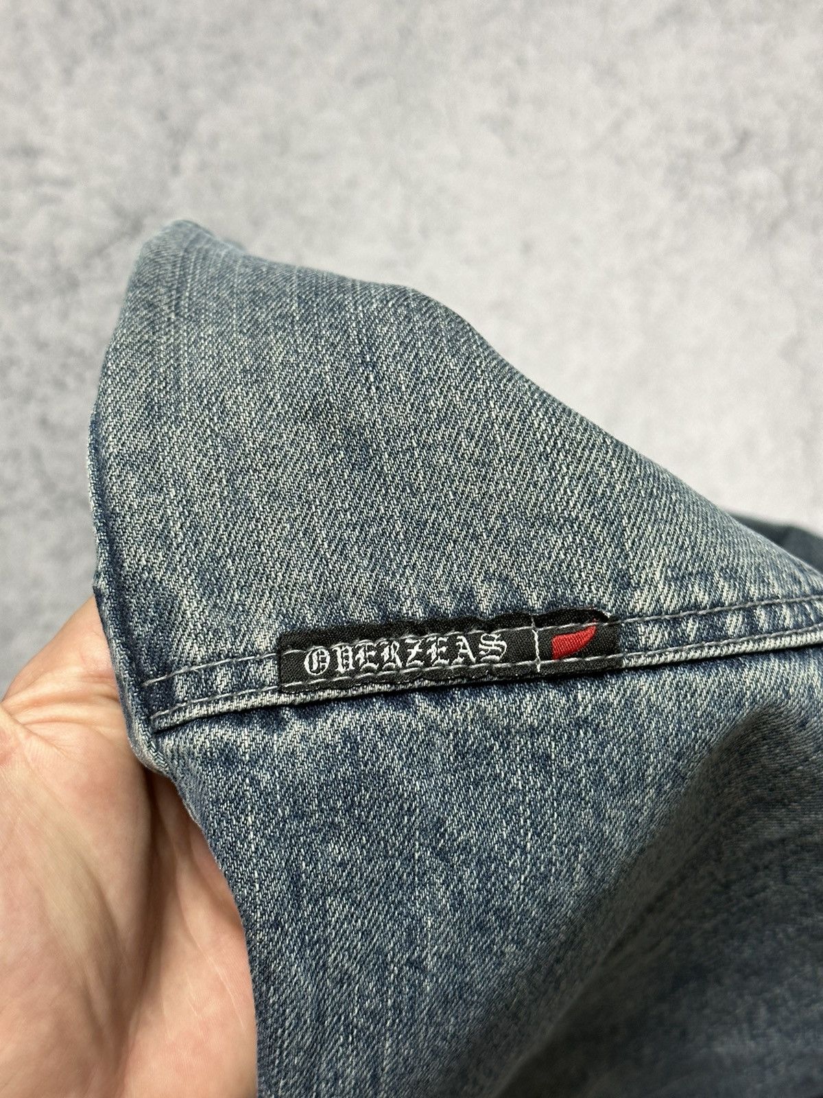 Rap Tees Vintage Overseas Jeans Rap Shorts Hip-Hop Denim Size US 34 / EU 50 - 10 Thumbnail
