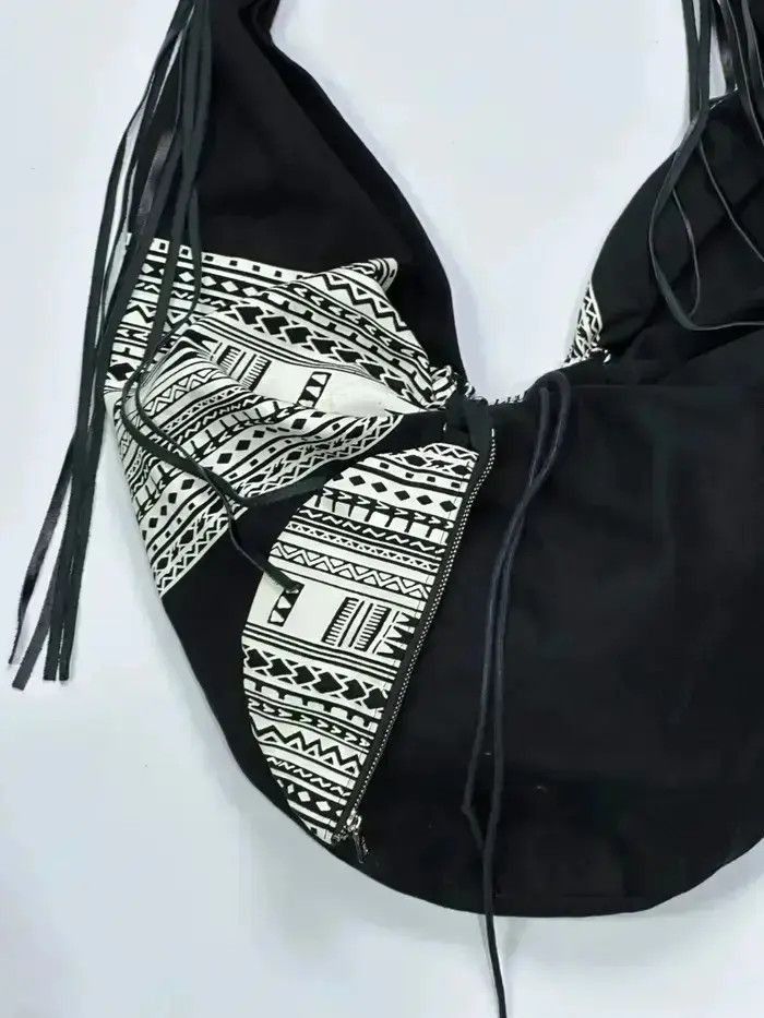 Yohji Yamamoto Yohji Yamamoto Y's ethnic style bundle bag-2505 Size ONE SIZE - 3 Thumbnail