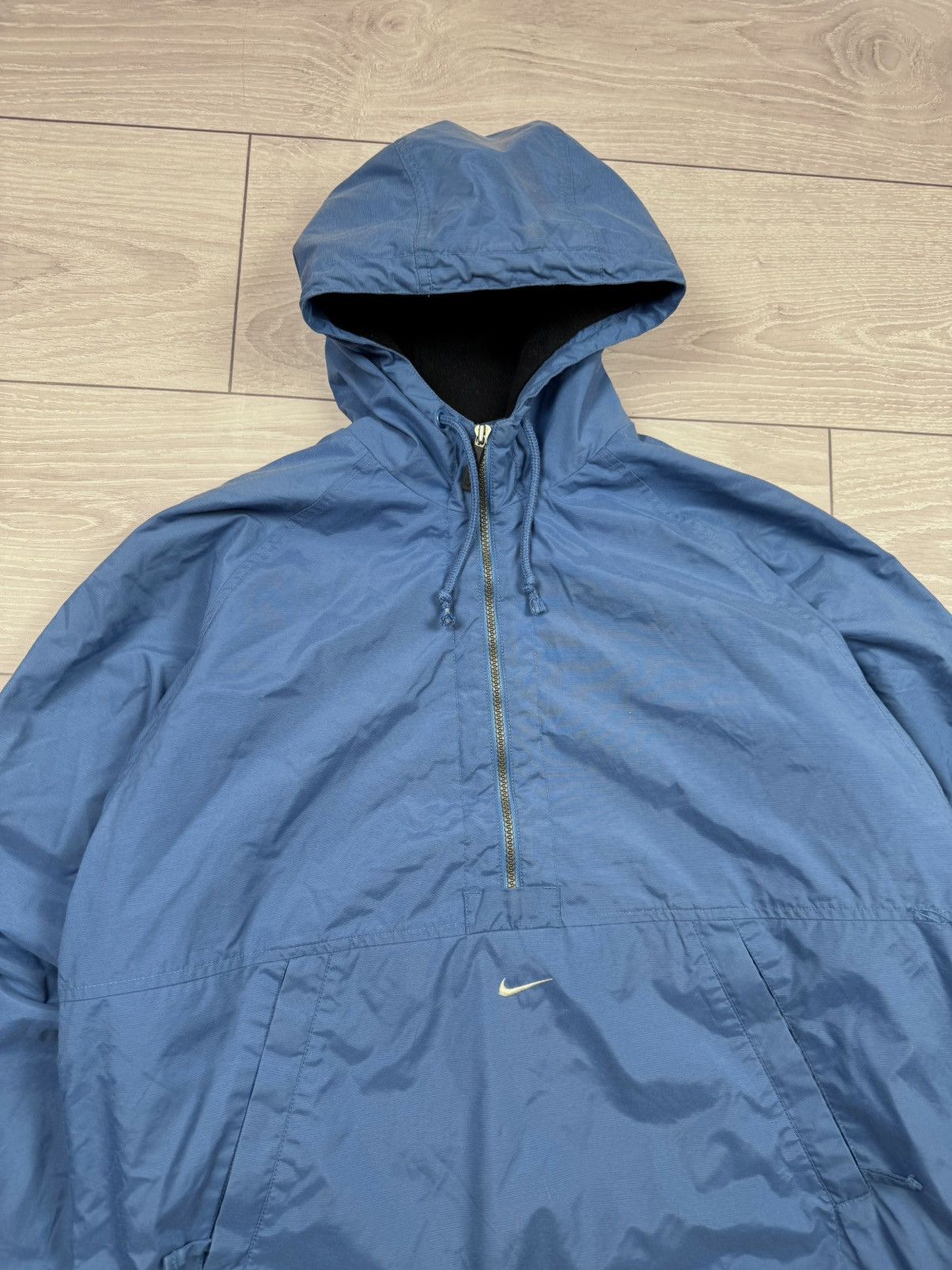 Nike Vintage 90s Nike Anorak Center Small Logo Swoosh S sz Size US S / EU 44-46 / 1 - 3 Thumbnail