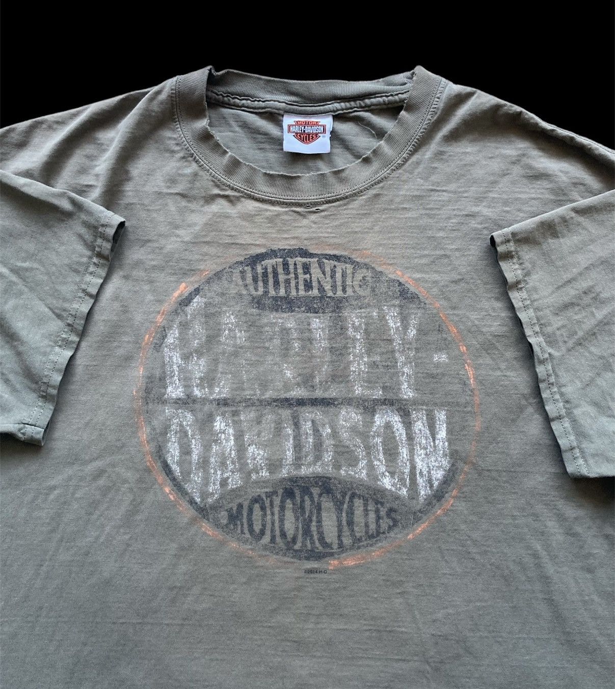 Vintage Harley Davidson Motorcycles Tee Doha Oatar Distressed VTG Size US XL / EU 56 / 4 - 7 Thumbnail
