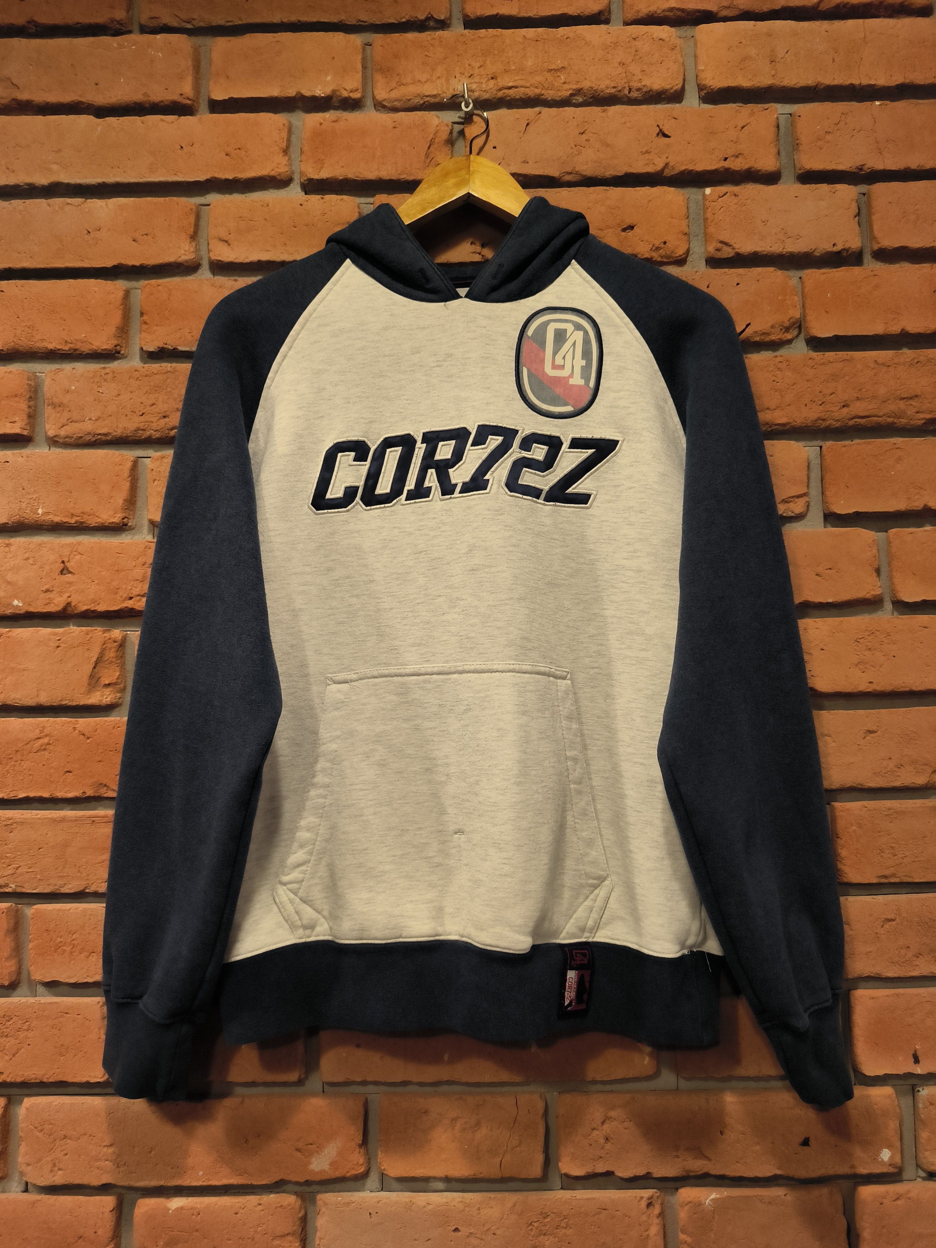 Nike × Vintage Vintage Nike Cortez Hoodie 00s Big Logo 04 Size US S / EU 44-46 / 1 - 1 Thumbnail