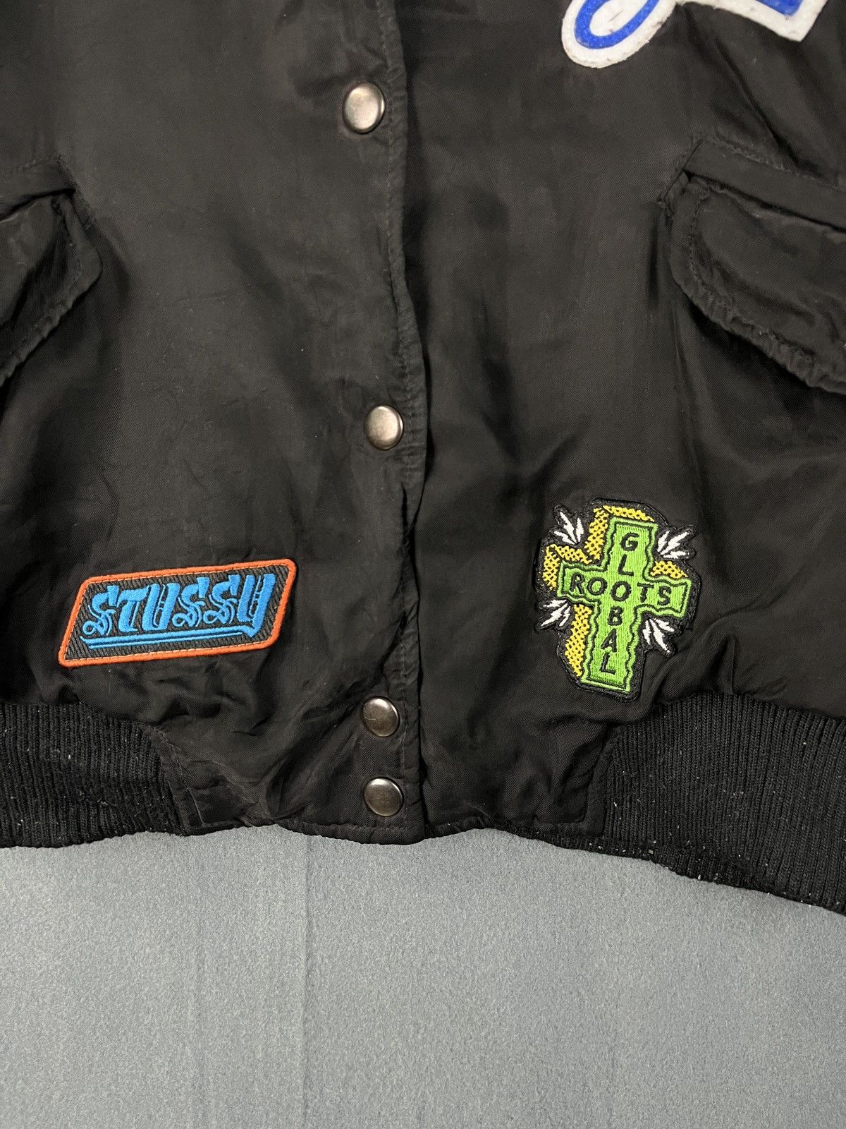 Other Stussy Bomber Jacket with Patches Size M / US 6-8 / IT 42-44 - 9 Thumbnail