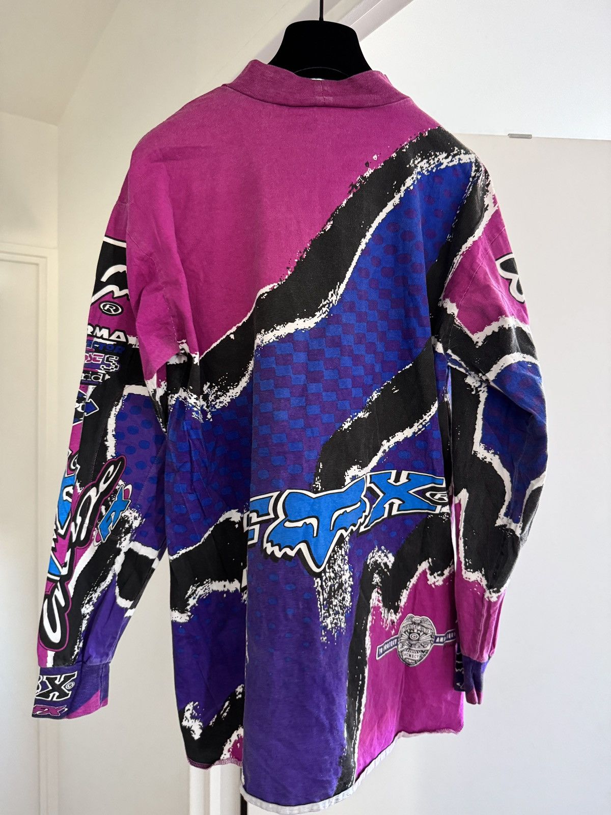 Fox Racing *RARE* 90s 1995 FOX RACING JERSEY SPORT MOTOCROSS MX Size US L / EU 52-54 / 3 - 7 Thumbnail