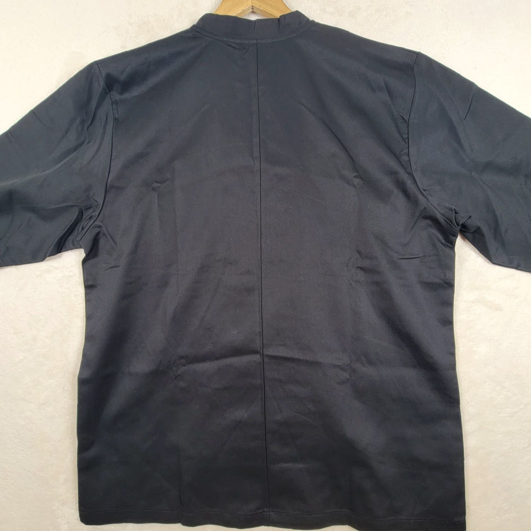 Vintage Chef Works Unisex Bastille Chef Coat Black Large Size US L / EU 52-54 / 3 - 3 Thumbnail