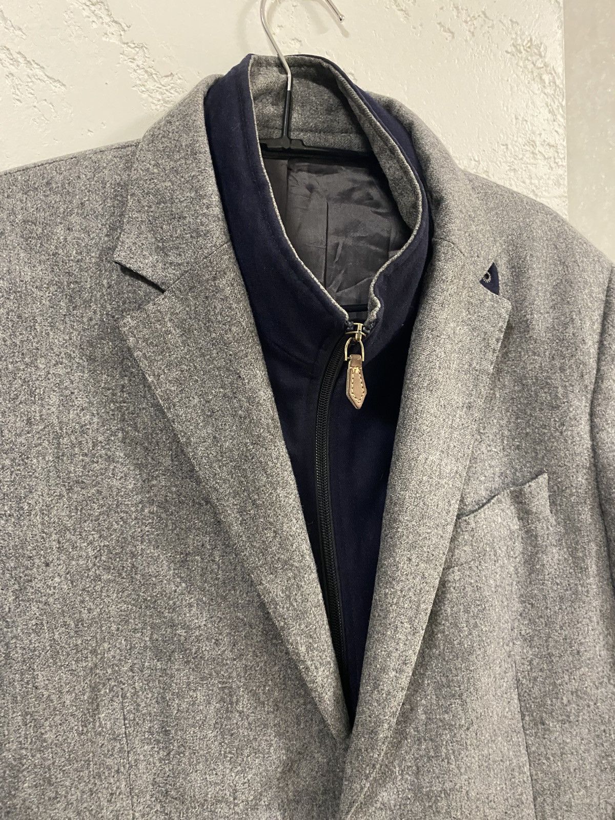 Boggi Boggi Milano Vitale Barberis Canonico Wool Blazer Coat Sz:50 Size US M / EU 48-50 / 2 - 2 Thumbnail