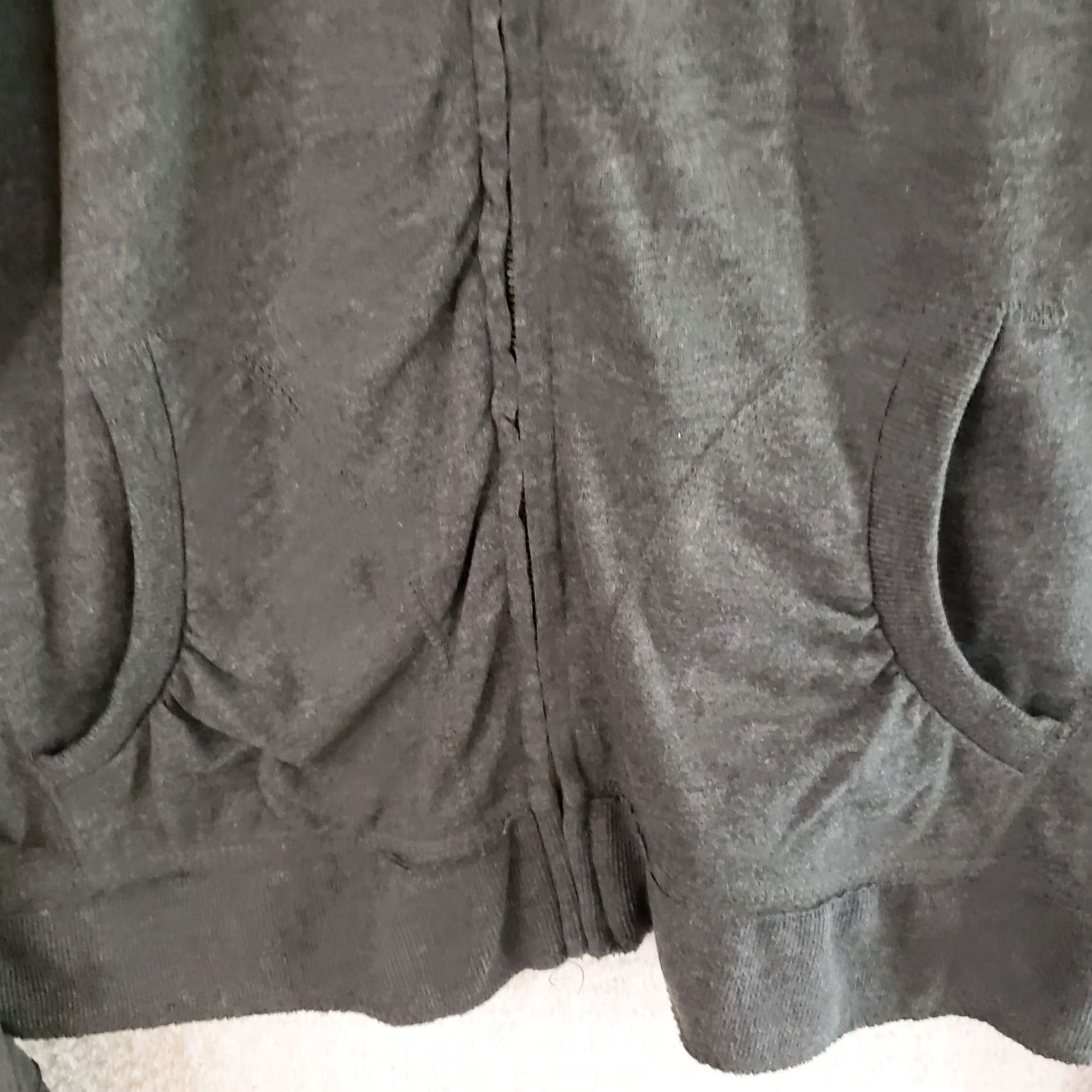 Vintage VINTAGE USC Gamecocks Women XL Charcoal Gray Full Zip Hoodie Lightweight Sweater Size XL / US 12-14 / IT 48-50 - 7 Thumbnail